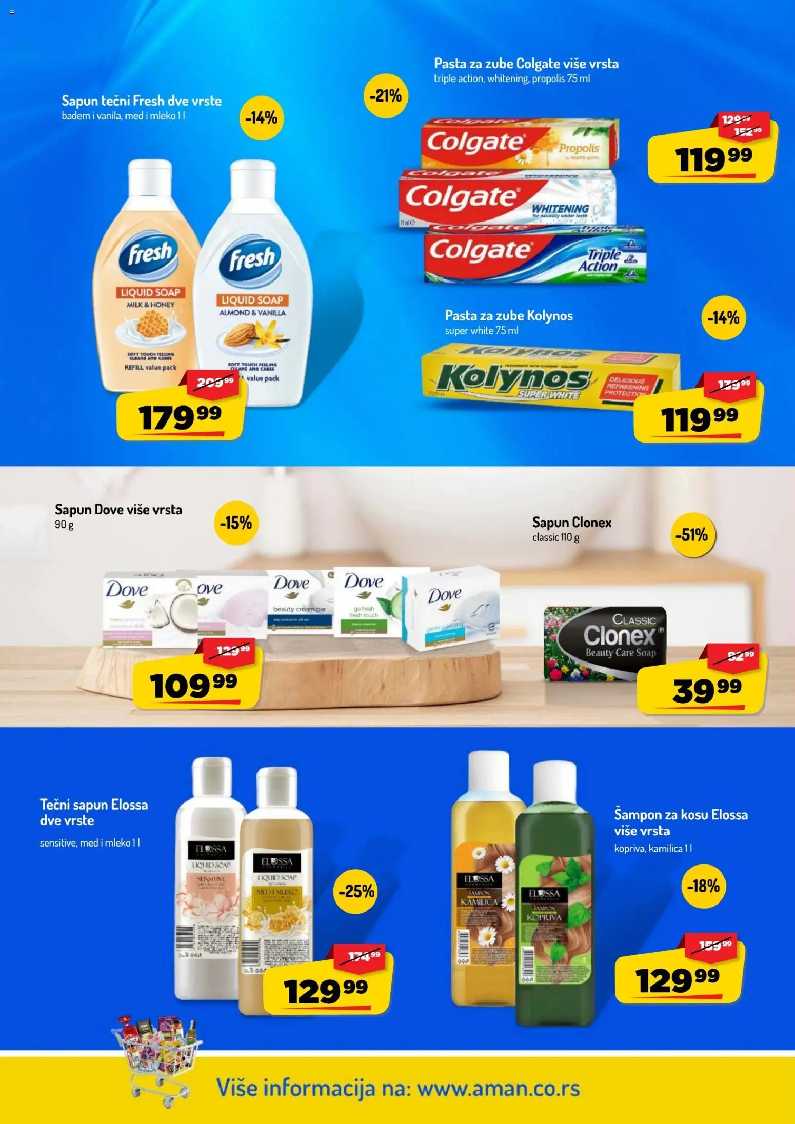 Aman katalog - važi od 28.09.2026 | Strana: 42 | Proizvode: Tečni sapun, Colgate, Badem, Dove