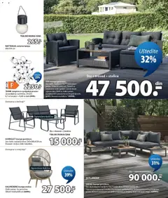 Jysk katalog - pregled Jysk kataloga - važi od 22.07.2026 | Strana: 4 | Proizvode: Sto, Kabl, Lampa, Dvosed