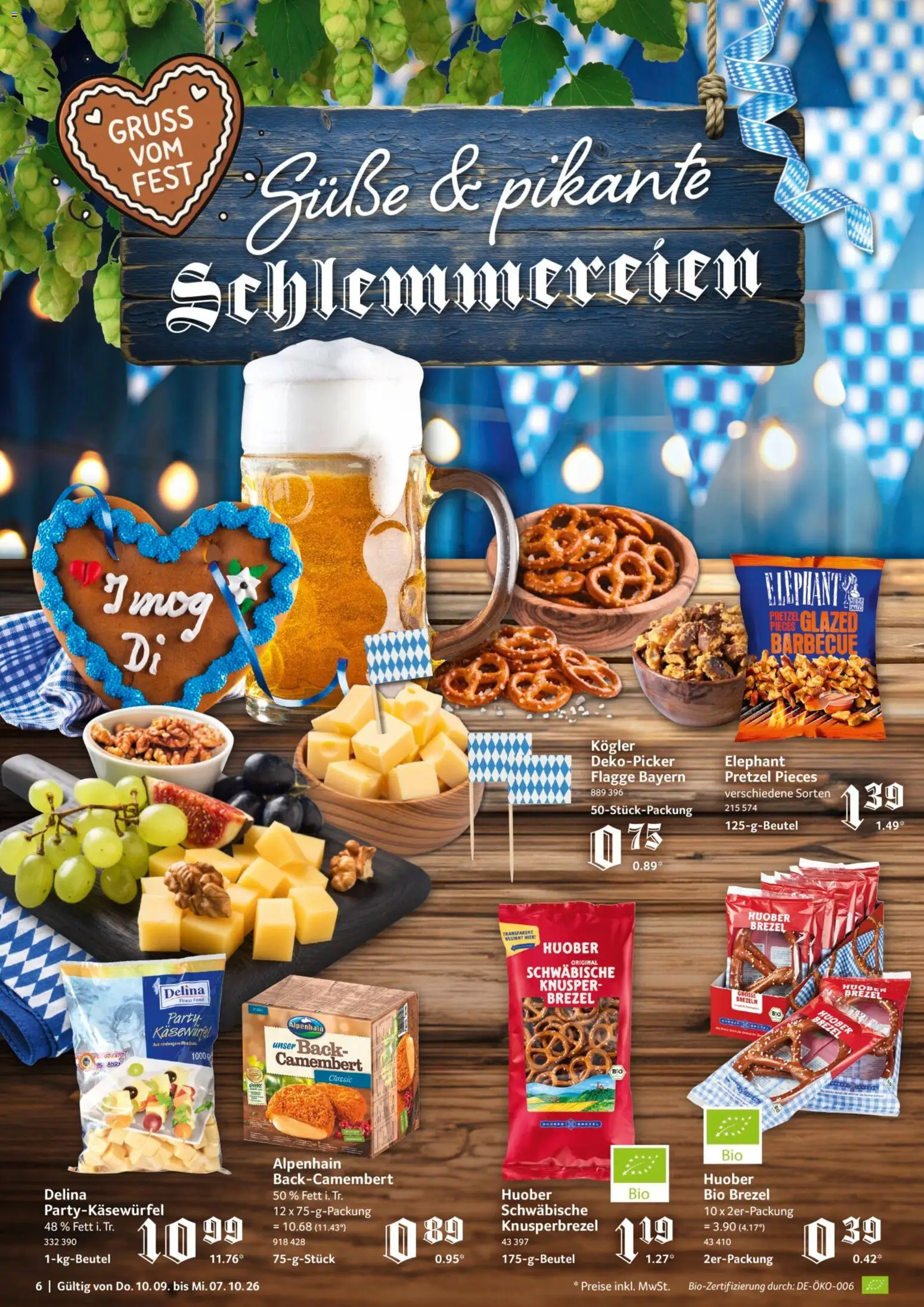 Selgros O'zapft is – gültig ab 10.09.2026 | Seite: 6 | Produkte: Camembert