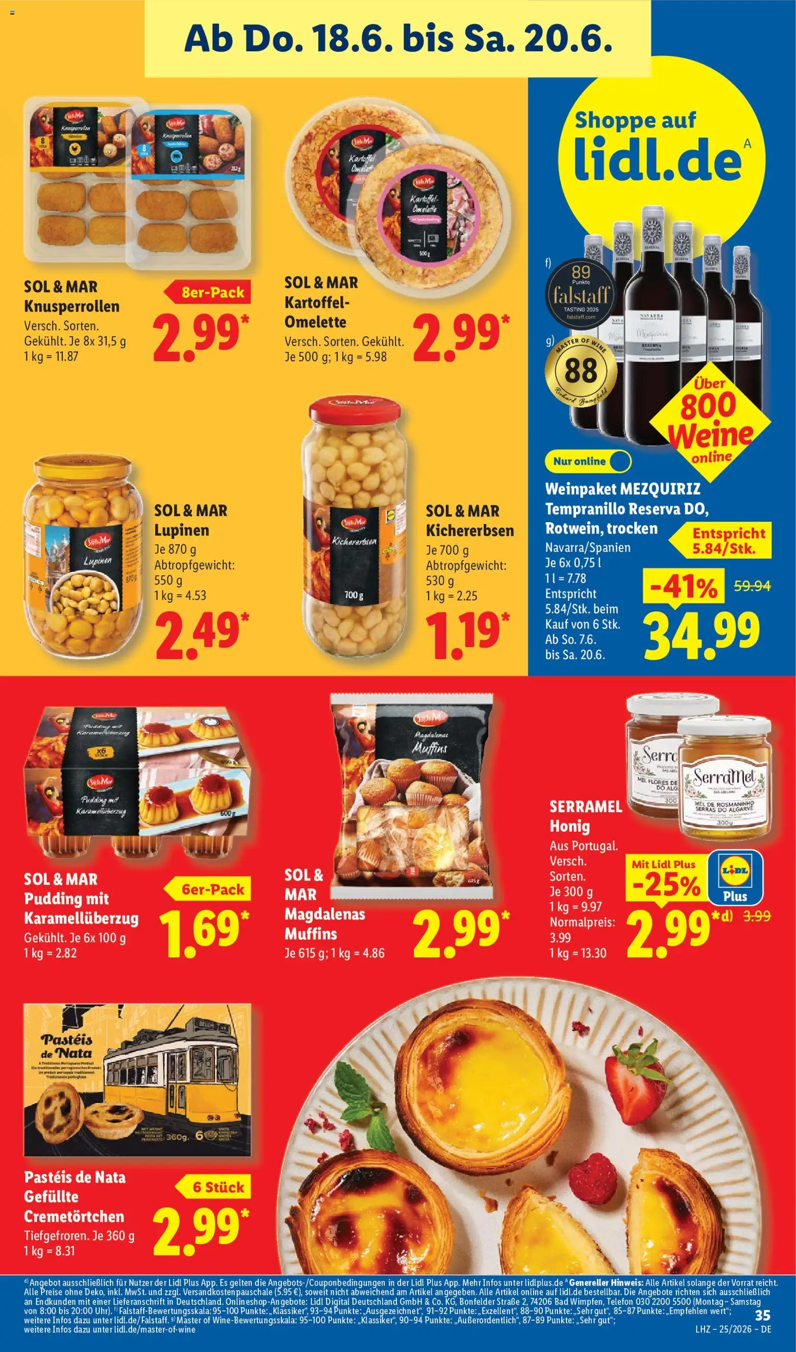 Lidl Prospekt – gültig ab 15.06.2026 | Seite: 55 | Produkte: Bad, Pudding, Telefon