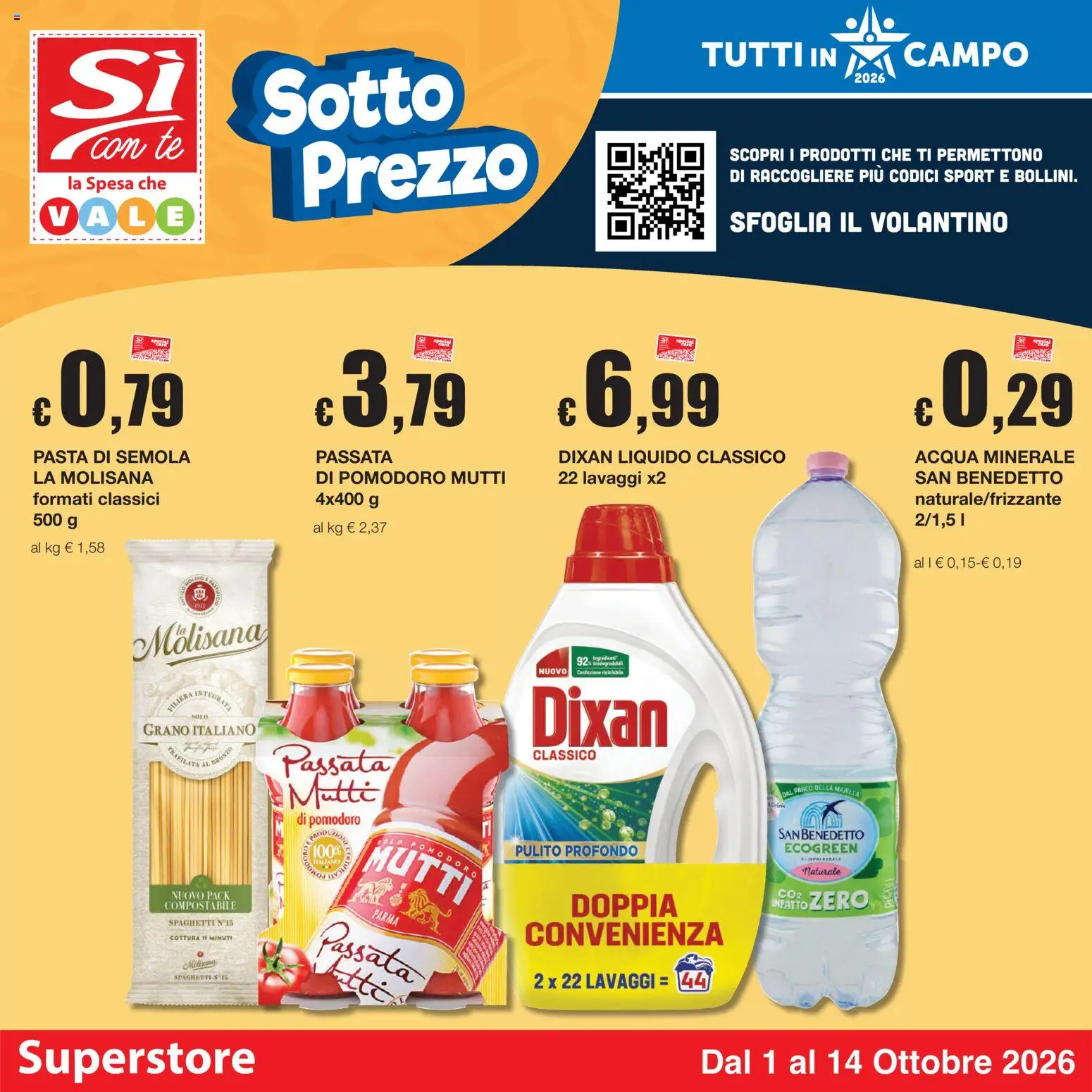 Si Con Te Giovedì 1 Ottobre Prodotti Freschi