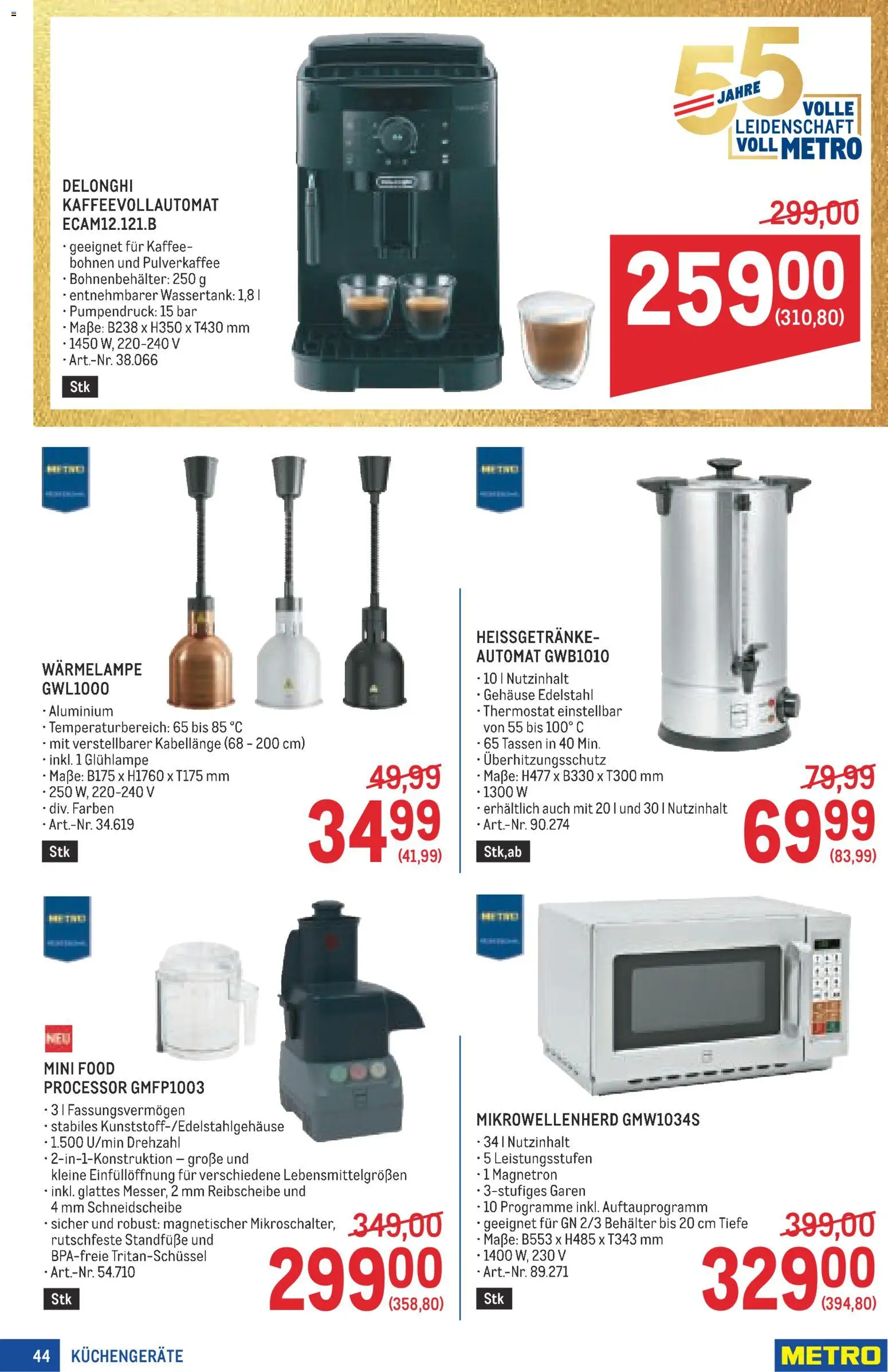 Metro angebote Profi 23 gültig ab 29.10.2026 | Seite: 44 | Produkte: Kaffee