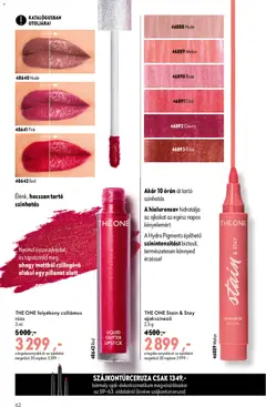 Katalógus Oriflame 2026/12 - amely érvényes a következő dátumtól: 2026.08.19. | Oldal: 62 | Termékek: Chili, Tartó, Rúzs, Rosé