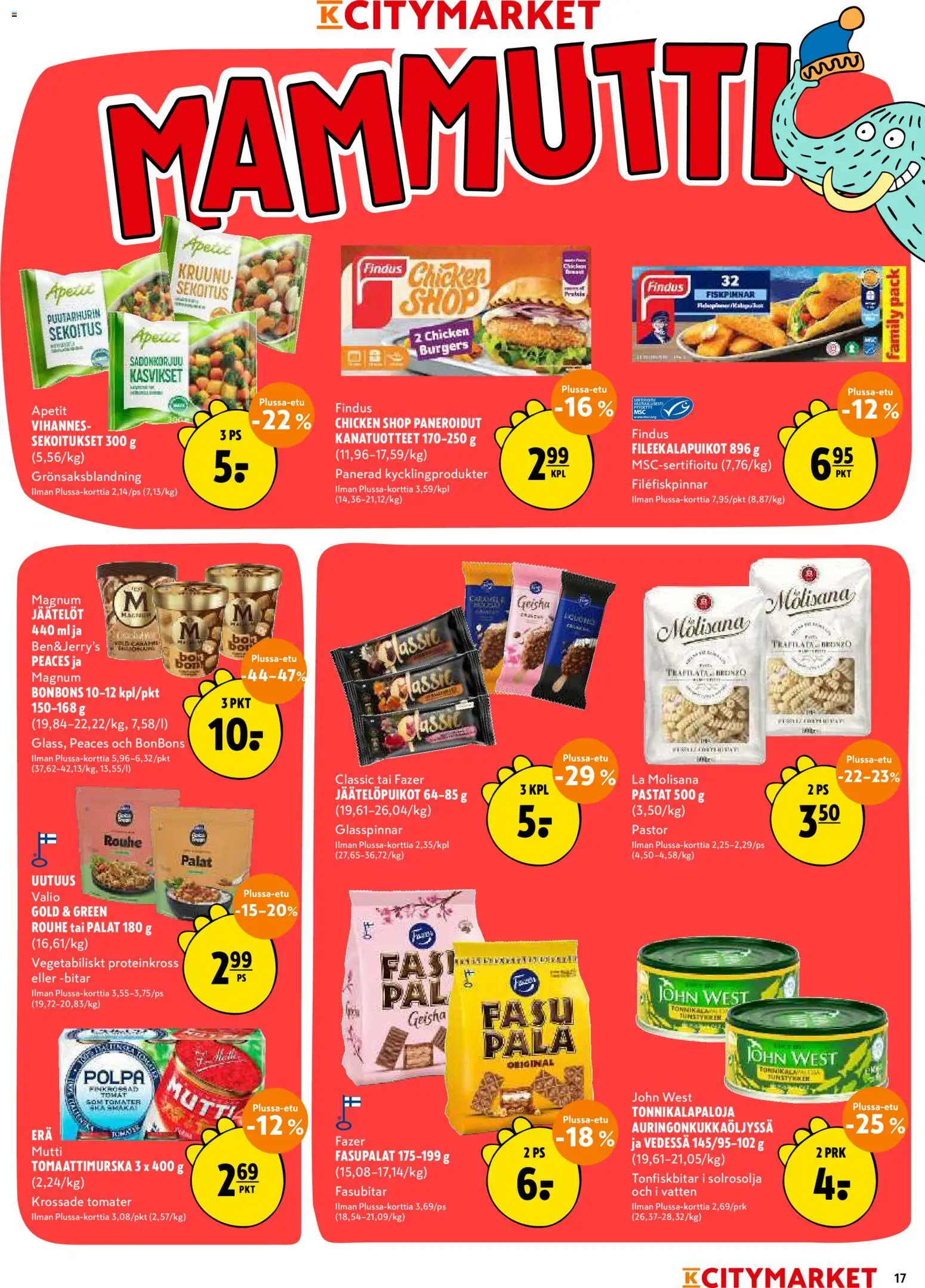 K-Citymarket tarjoukset – voimassa 12/10/2026 alkaen | Sivu: 17
