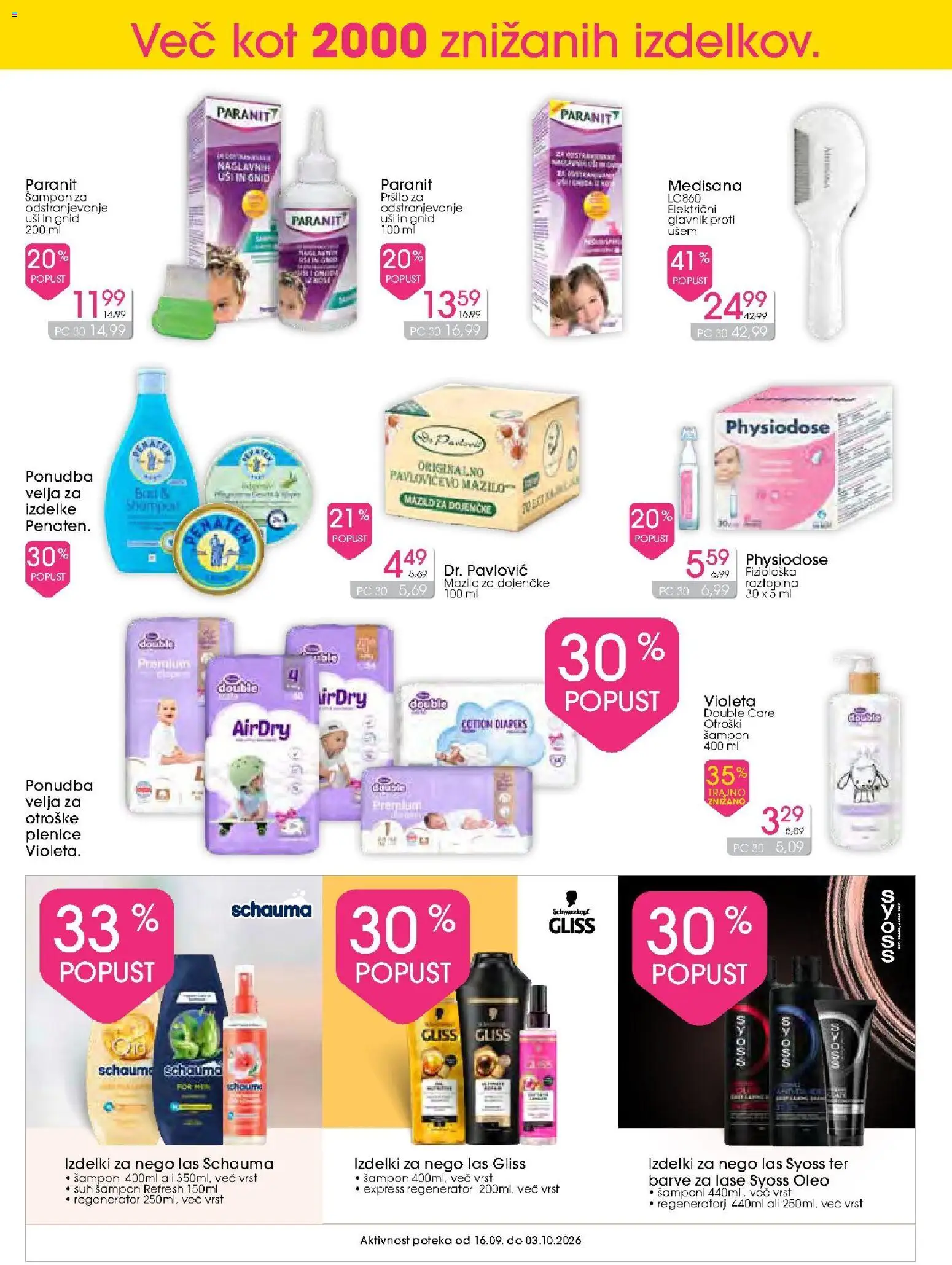 Novi Tuš drogerija katalog ponudbe – veljaven od 16.09.2026 | Stran: 10