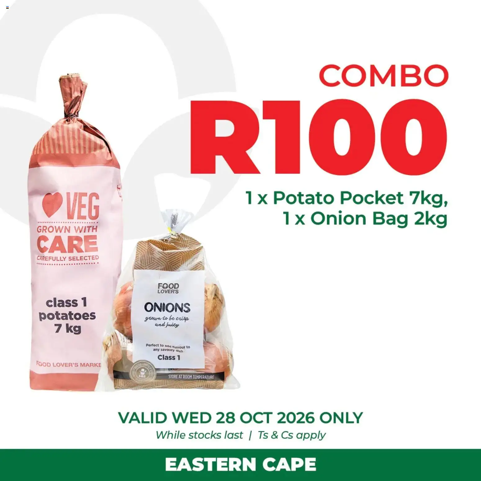 New Food Lover's Market catalogue – valid from 28/10/2026 | Page: 2 | Products: Bag, Potatoes, Onions, Onion