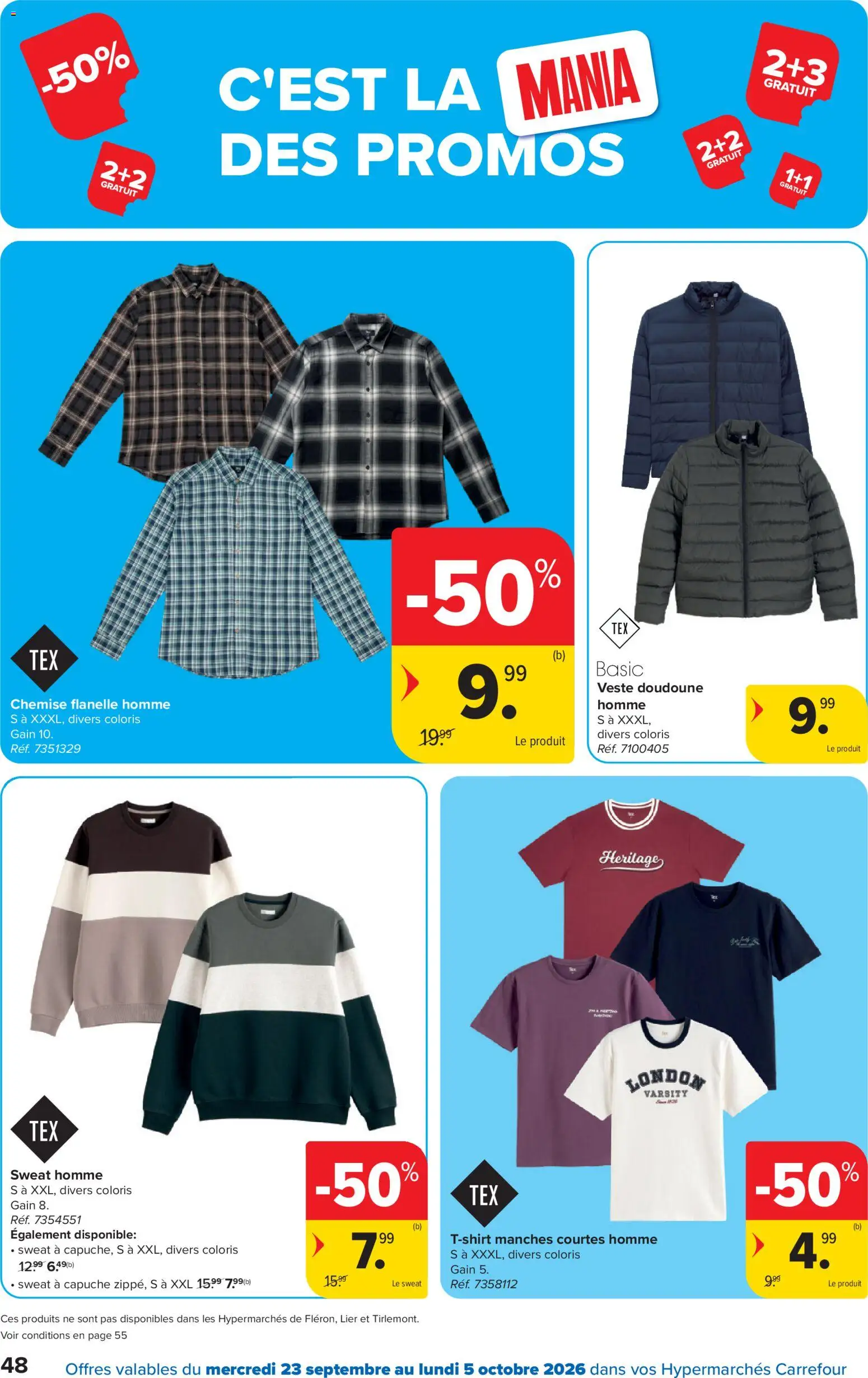 {H1} | Pagina: 48 | Producten: La, Sweatshirt, Shirt
