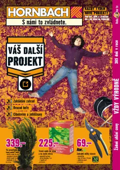 Náhled letáku HORNBACH leták - Podzimní zahrada od 07.10.2026
