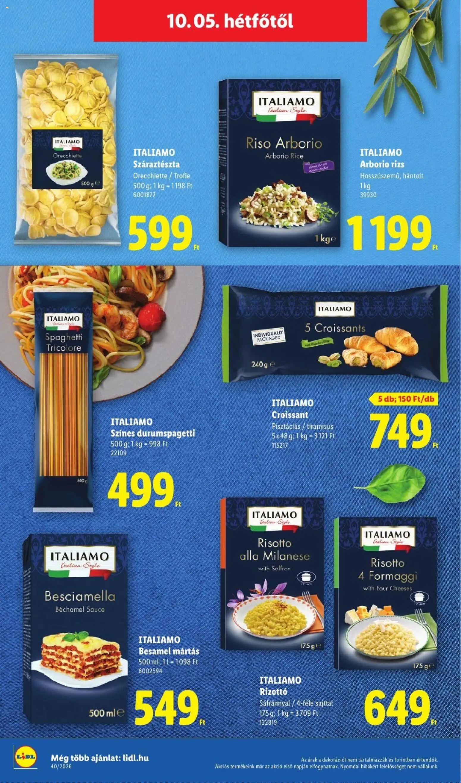 Lidl akciós ujság - amely érvényes a következő dátumtól: 2026.10.01. | Oldal: 78