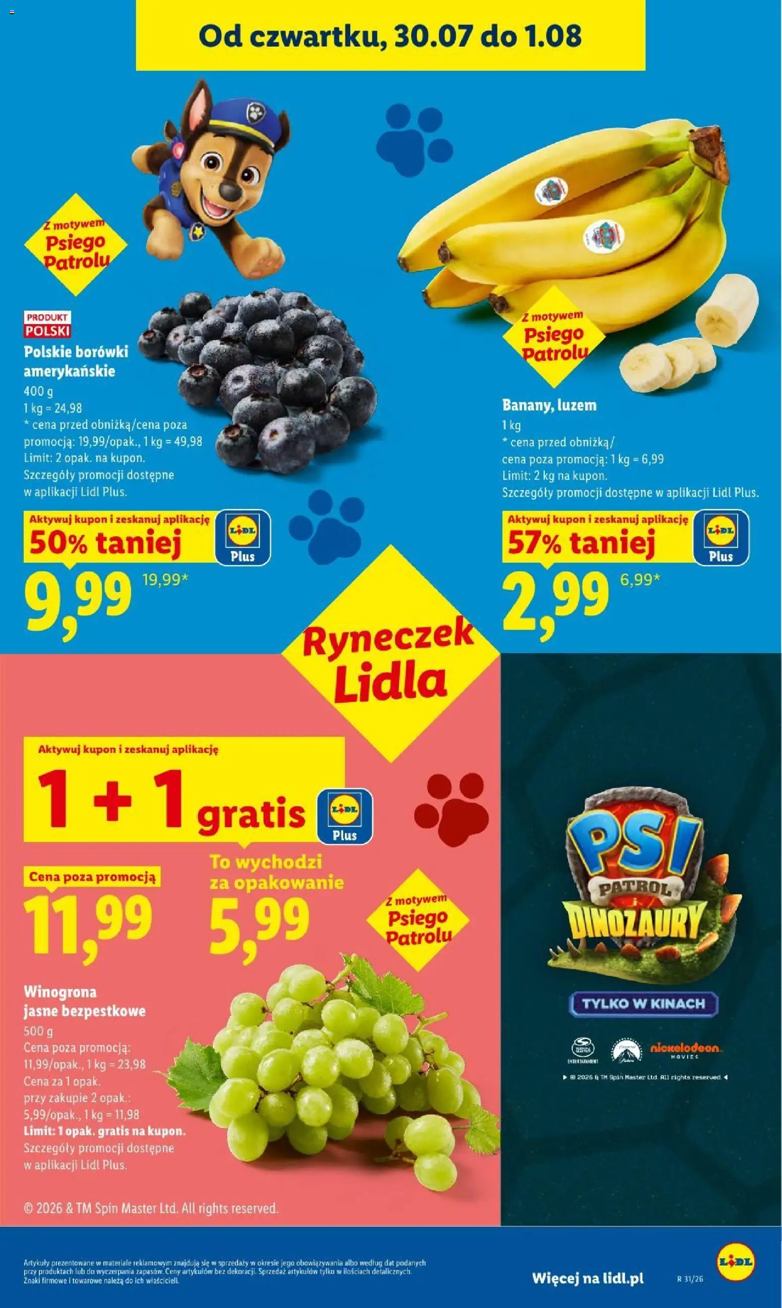 Lidl gazetka od 30.07.2026 | Strona: 51 | Produkty: Winogrona