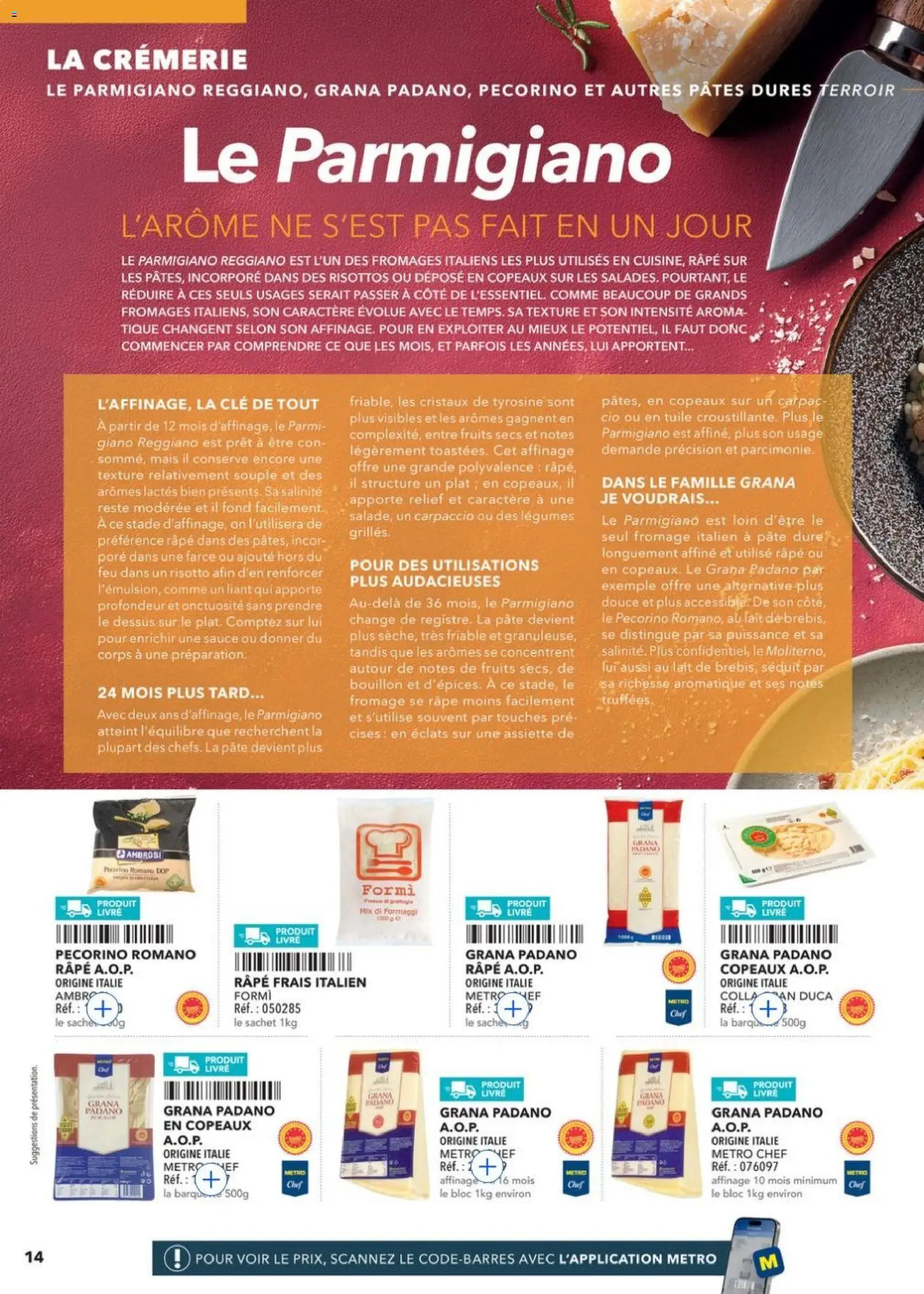 {H1} | Page: 14 | Produits: Mais, Fromage, Livre, Fruits secs