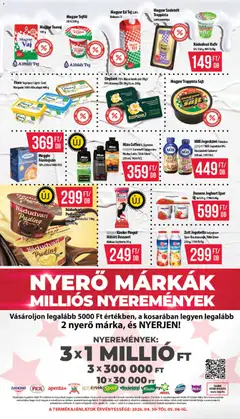 COOP akciós újság - amely érvényes a következő dátumtól: 14.05.2026 | Oldal: 5 | Termékek: Ivójoghurt, Ariel, Whiskas, Joghurt