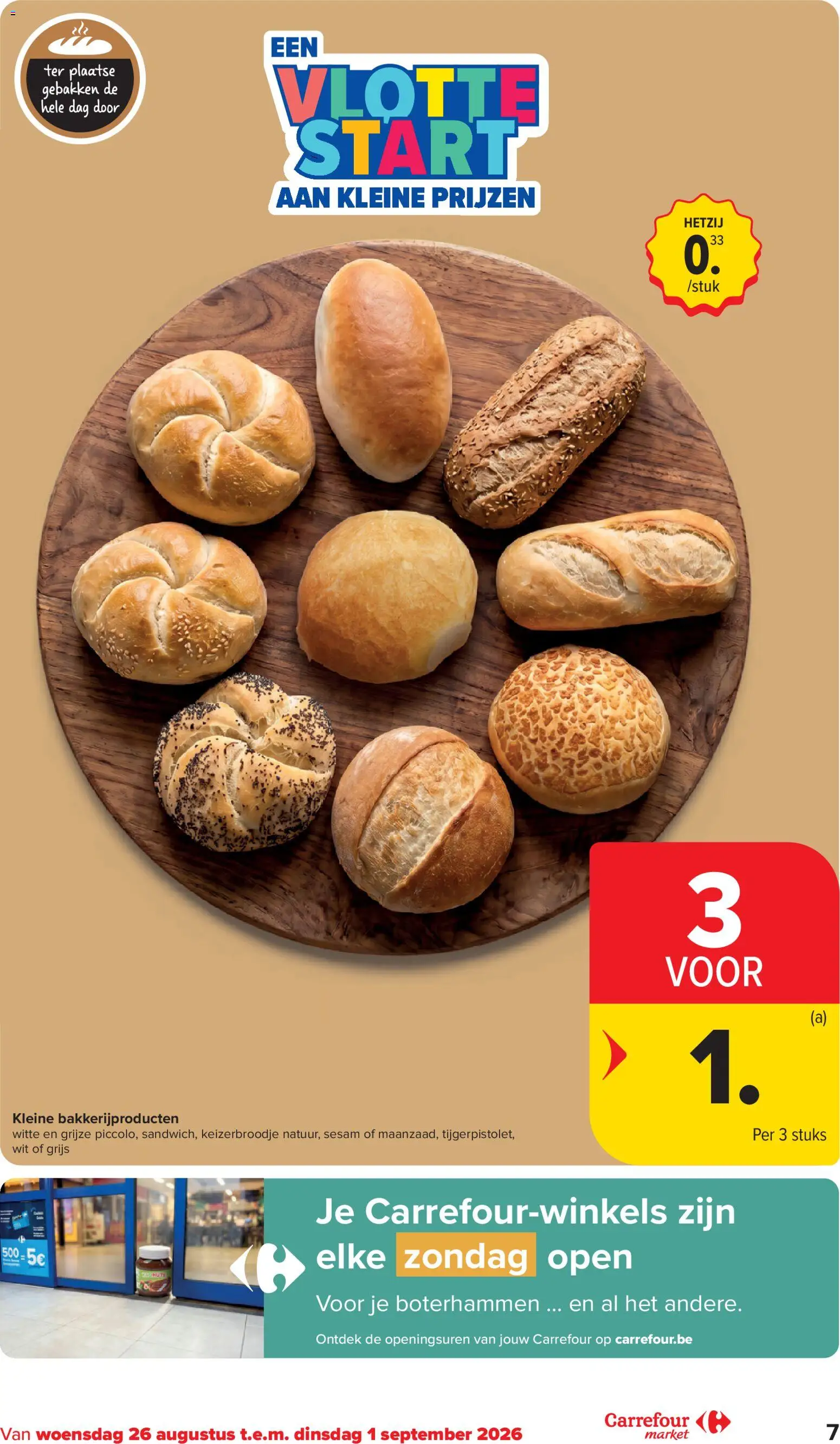 {H1} | Pagina: 7 | Producten: Bakkerijproducten, Sesam