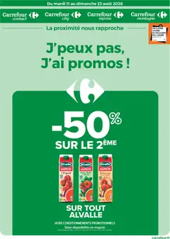Carrefour contact - Prévisualisation de Carrefour contact catalogue valide à partir de 11/08/2026