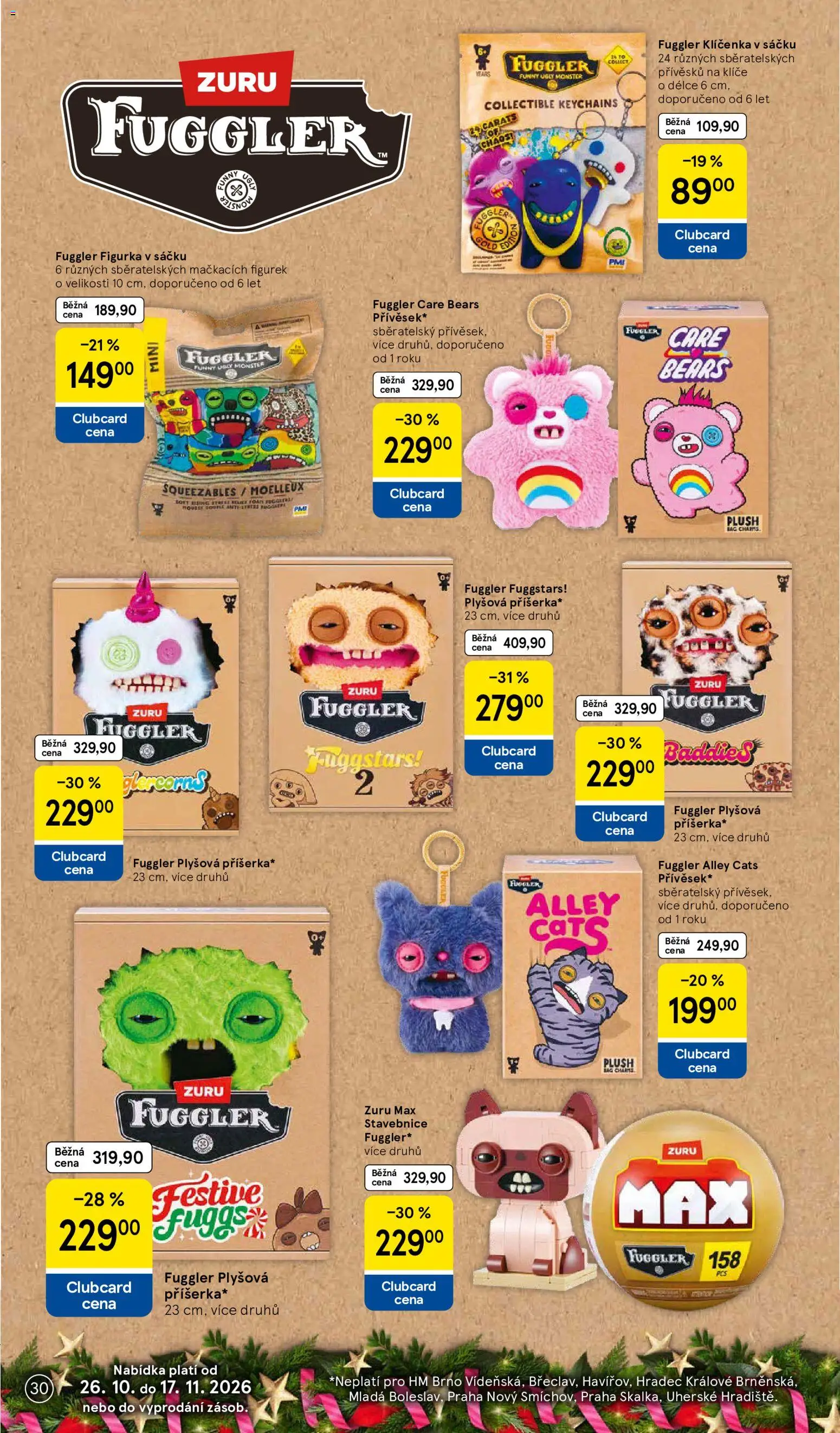 Tesco leták - Vánoční katalog hraček od 26.10.2026 | Strana: 30