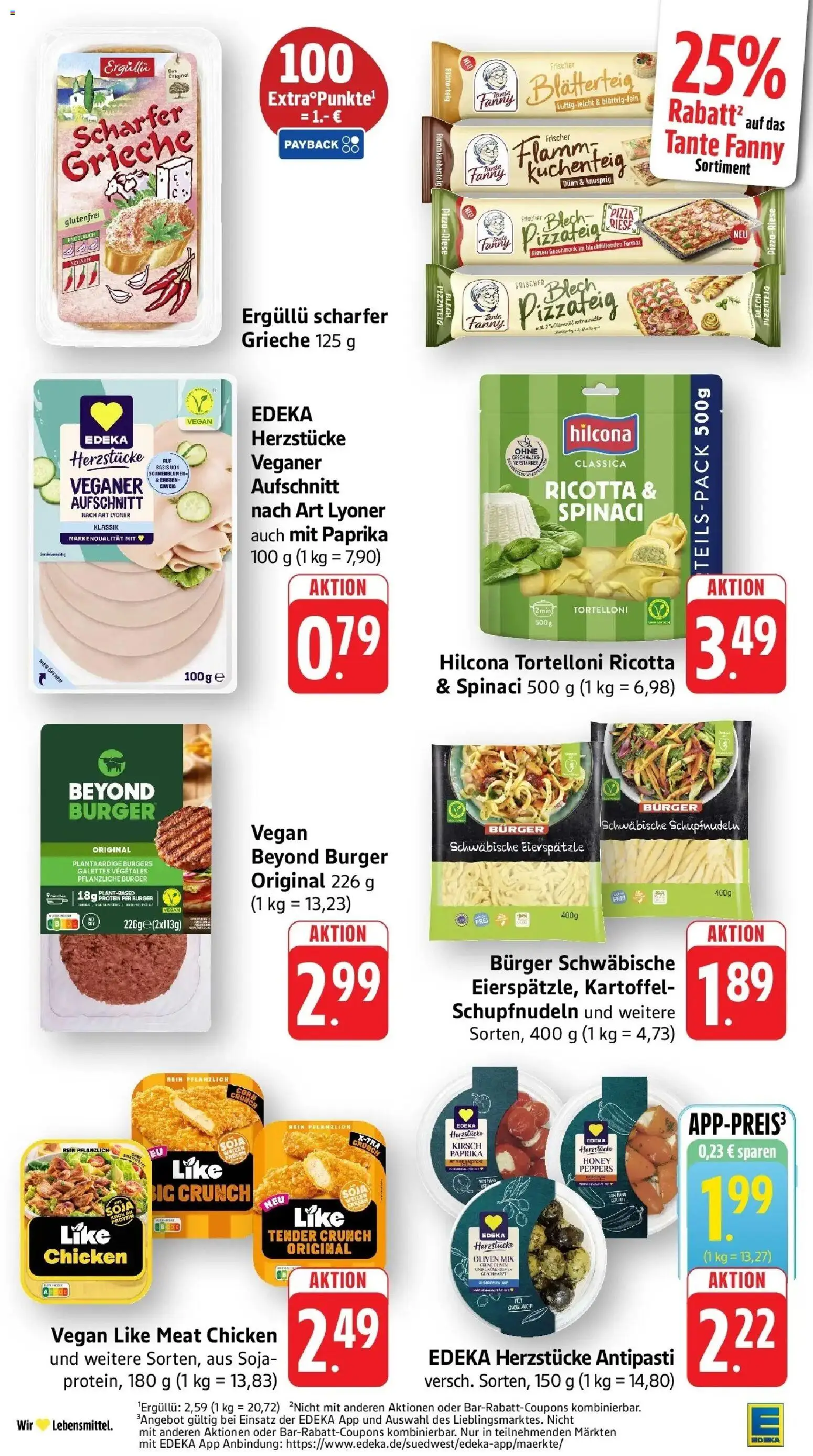 E center Prospekt Biberach – gültig ab 17.05.2026 | Seite: 25 | Produkte: Burger, Paprika, Like meat, Verstärker