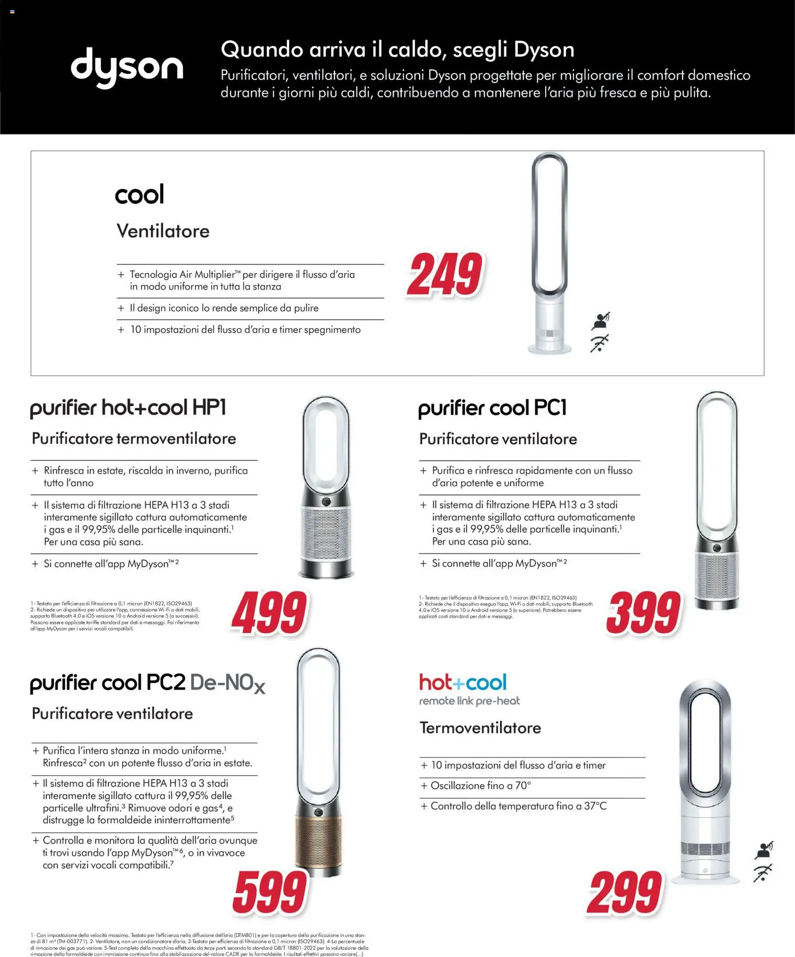 Volantino Trony del 12.06.2026 | Pagina: 24 | Prodotti: Ventilatore, Condizionatore, Dyson