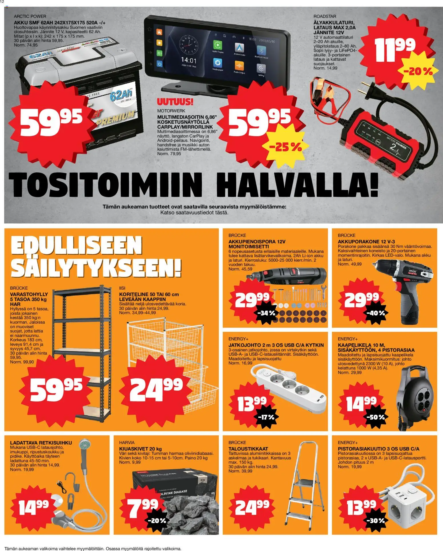 Tokmanni tarjoukset – voimassa 05/10/2026 alkaen | Sivu: 12