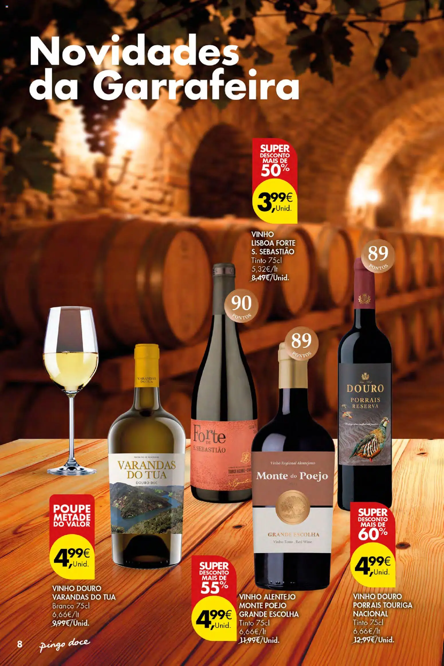 Pingo Doce Vinhos e Sabores de Portugal Açores │ válido de 17/09/2026 | Página: 8 | Produtos: Vinho
