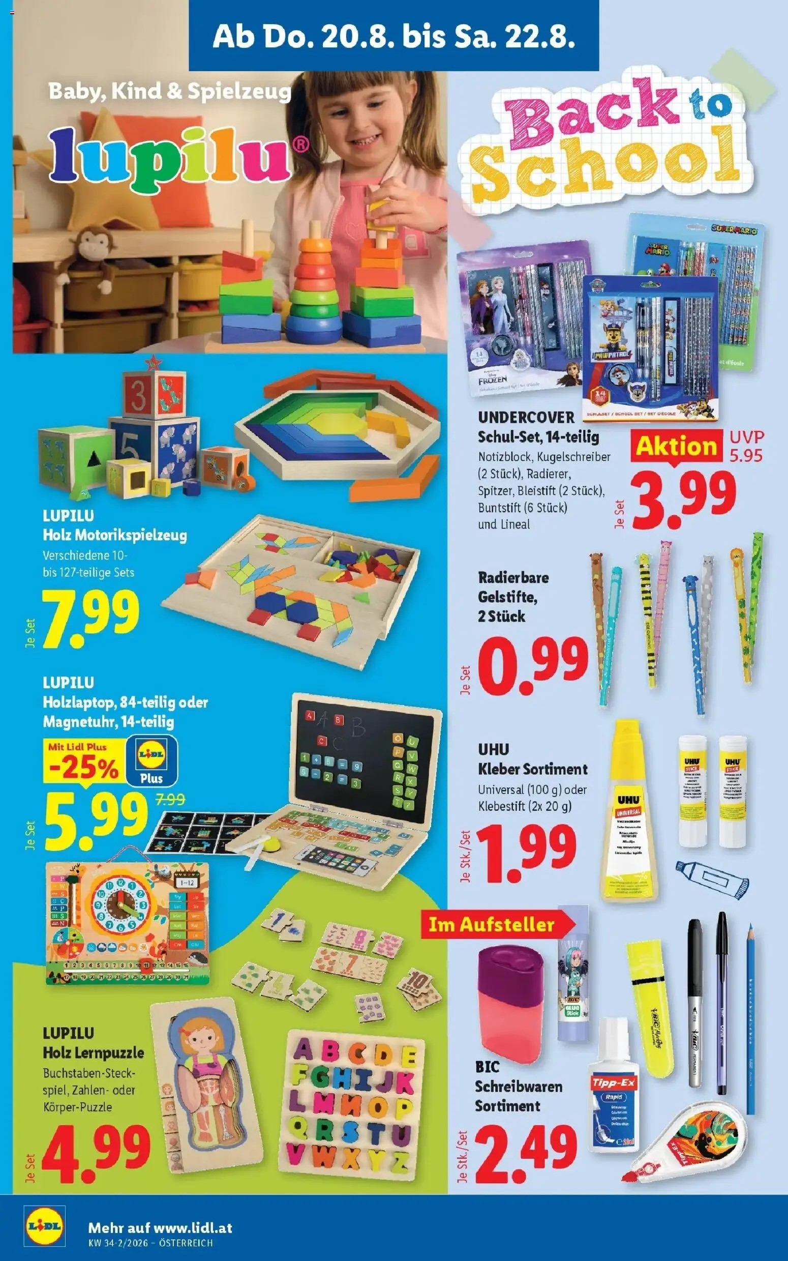 Lidl Flugblatt - Jenbach ab 16.08.2026 - Angebote ab donnerstag | Seite: 26