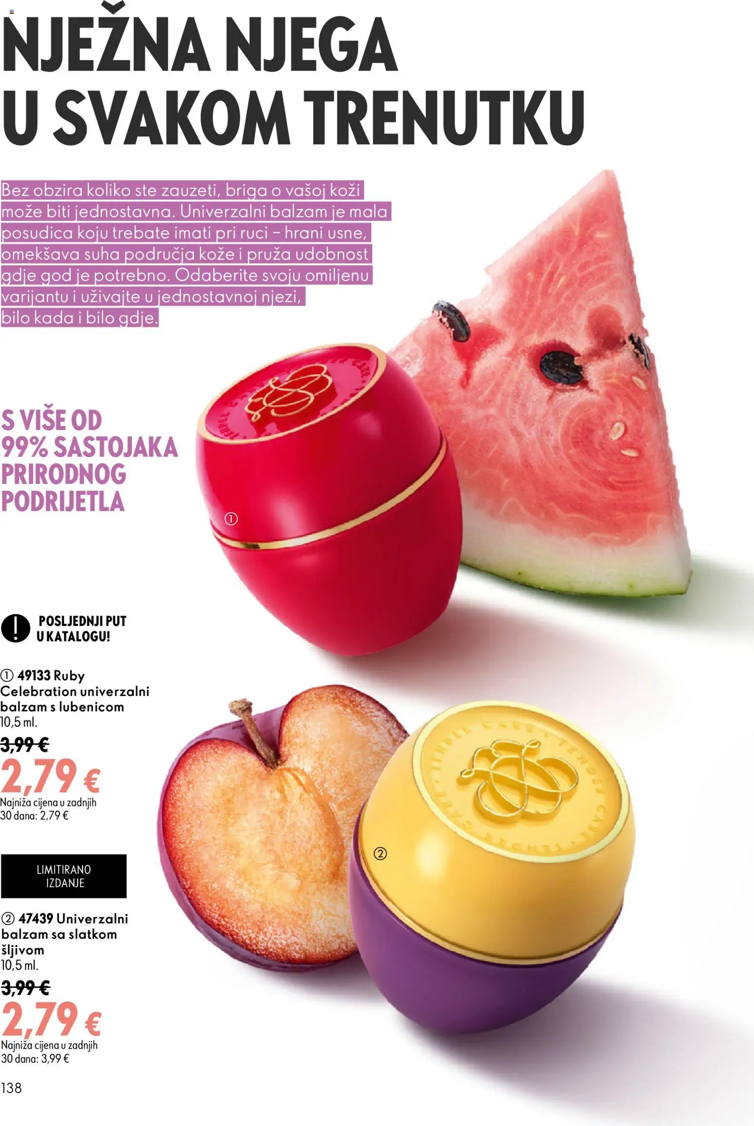 Oriflame katalog | vrijedi od 26.08.2026 | Stranica: 138