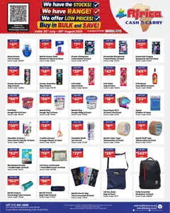 Africa Cash & Carry specials catalogue – valid from 30/07/2026 | Page: 59