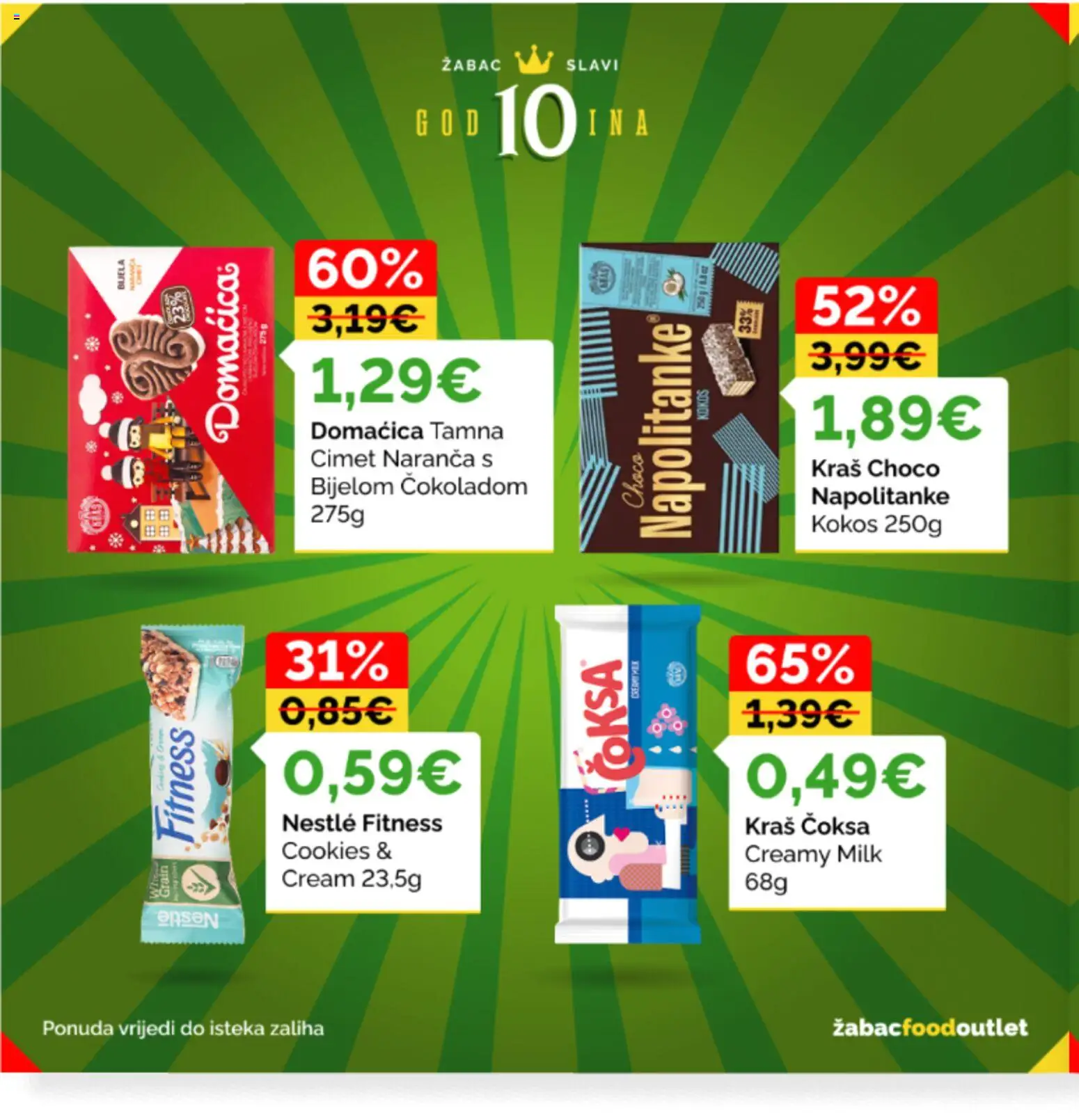 Žabac katalog | vrijedi od 13.07.2026 | Stranica: 14 | Proizvodi: Napolitanke