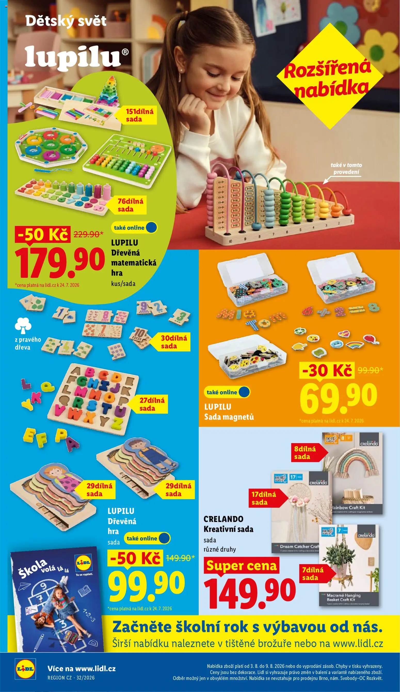 Lidl leták od 03.08.2026 | Strana: 42 | Produkty: Hra, Kreativní sada