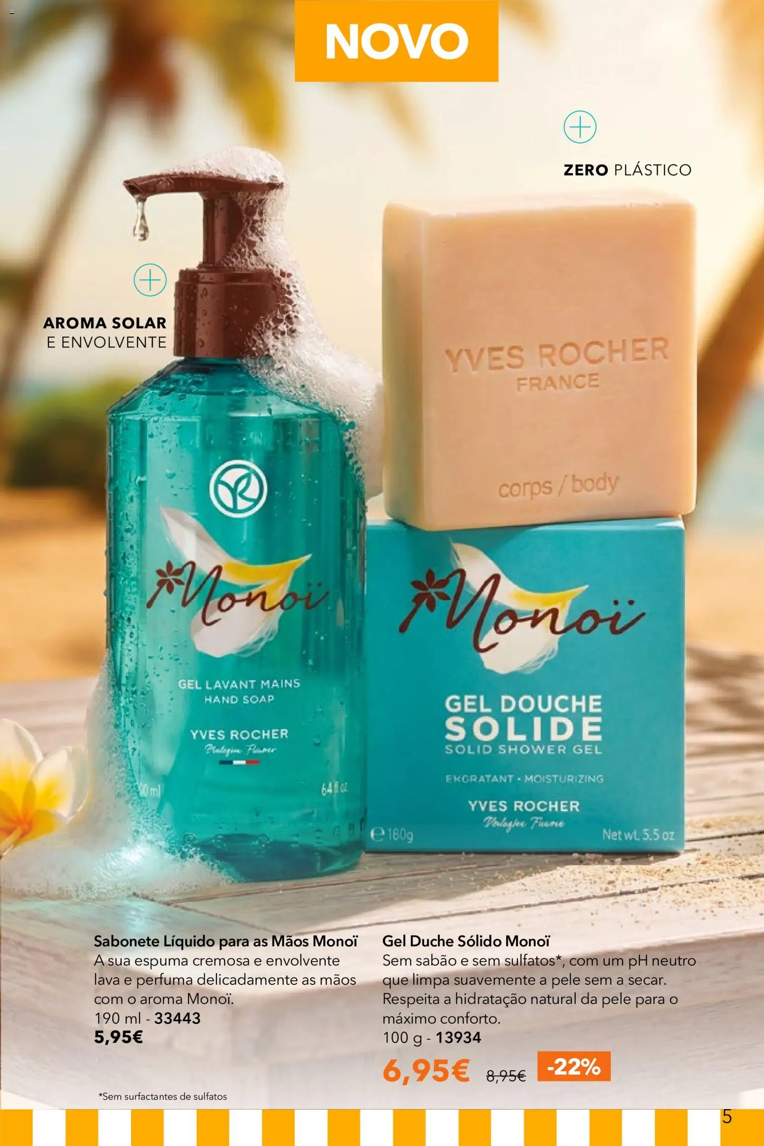 Yves Rocher catálogo 8 │ válido de 03.06.2026 | Página: 5 | Produtos: Sabonete líquido, Sabão, Sabonete