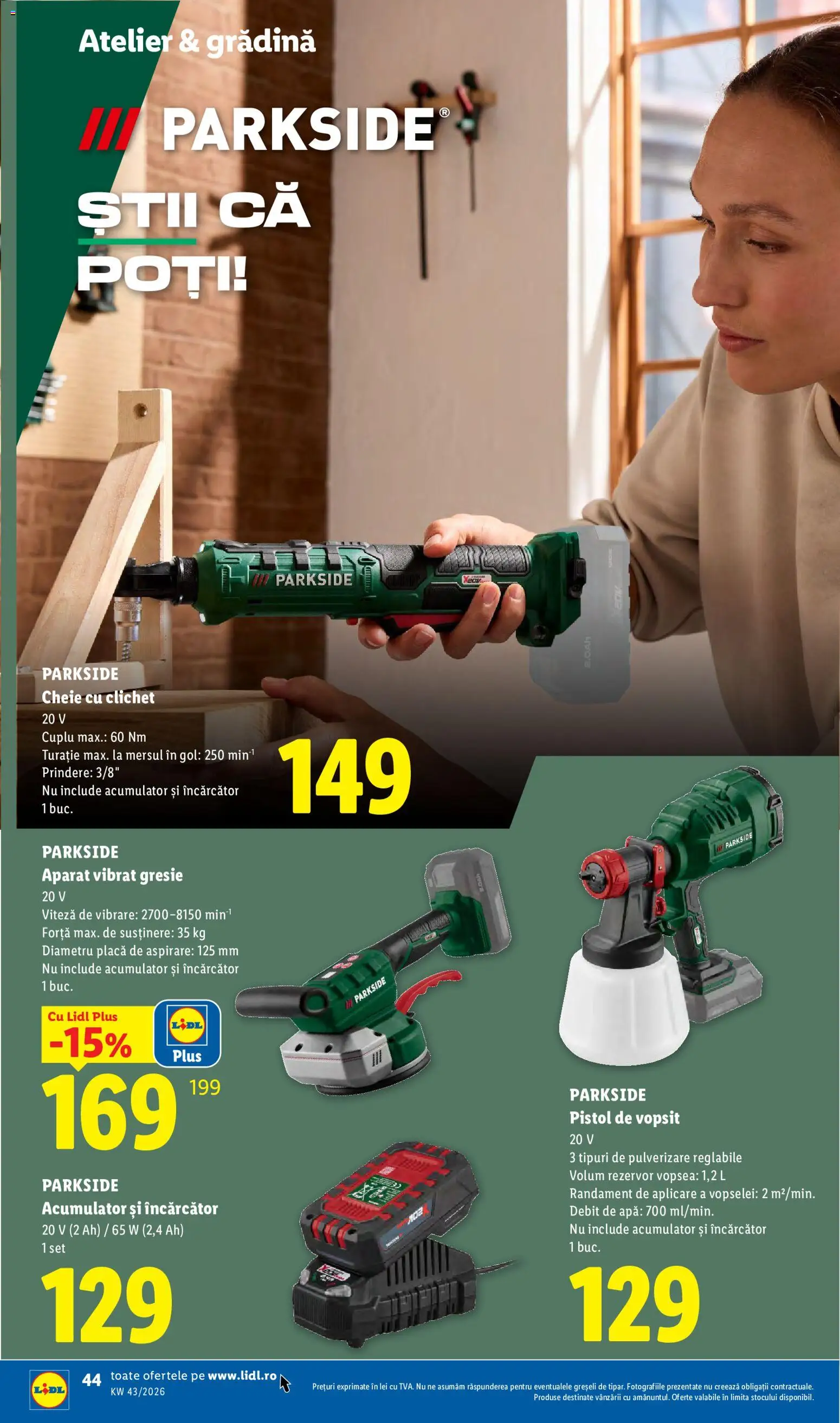 Noul catalog Lidl – valabil de la 19.10.2026 | Pagină: 44