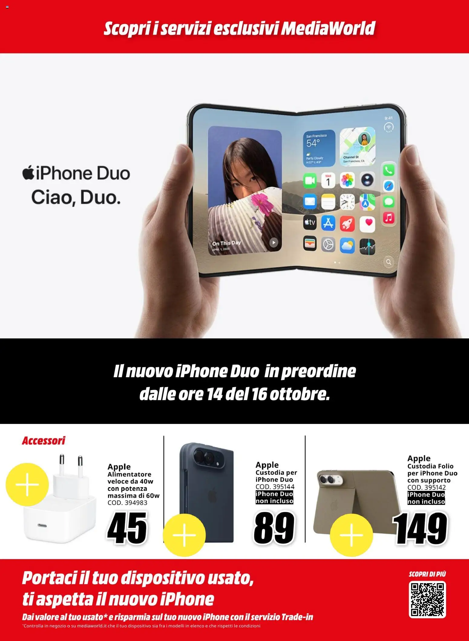 Volantino Media World del 18/09/2026 | Pagina: 3 | Prodotti: Iphone