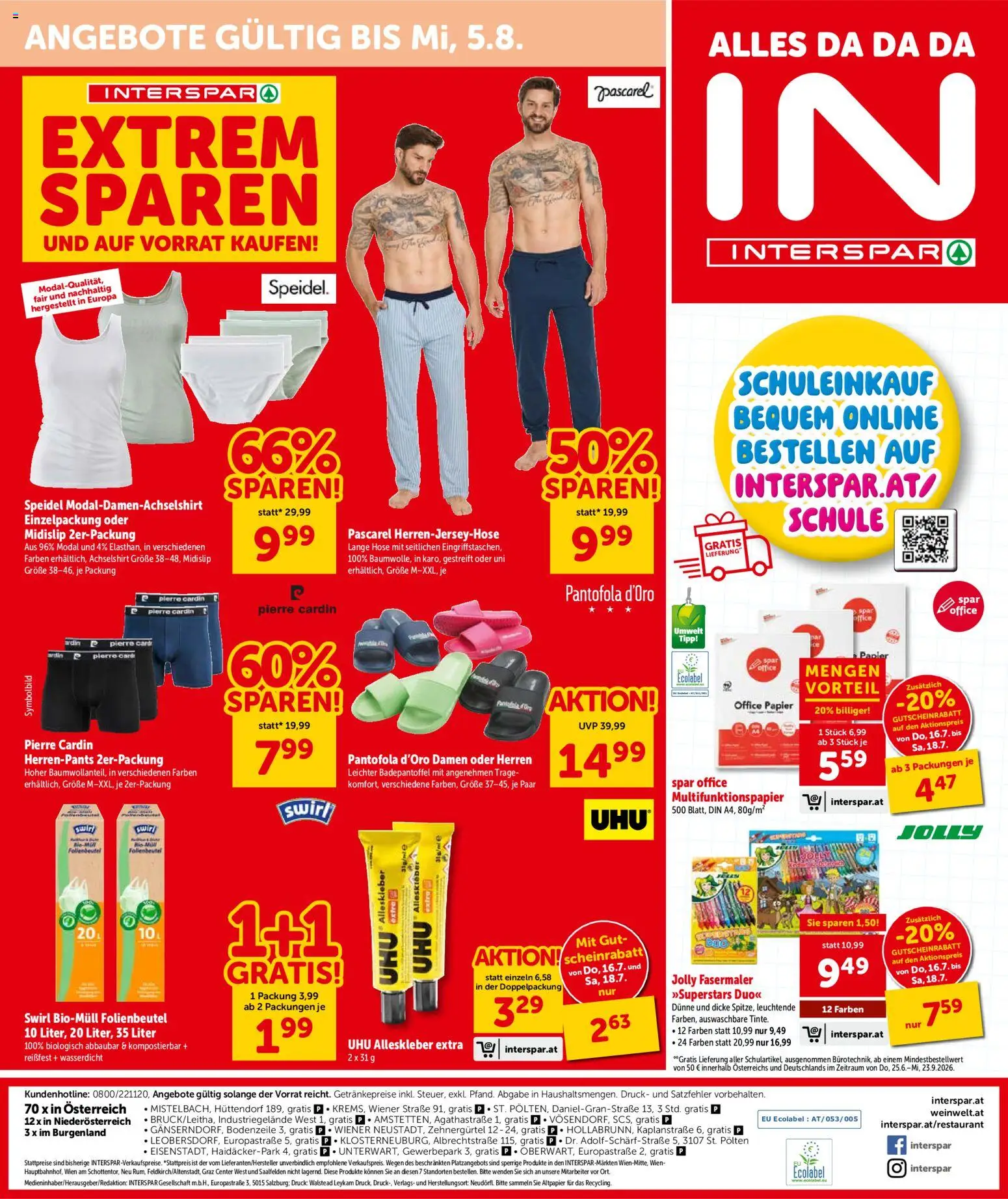 Interspar Flugblatt - Niederösterreich gültig ab 16.07.2026 | Seite: 21 | Produkte: Hose