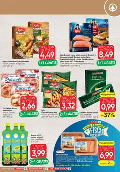 Spar - Flugblatt ab 18.06.2026 gültig | Seite: 11 | Produkte: Pasta, Hajdina liszt, Pizza, Fisch