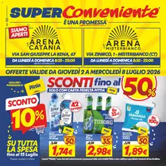 Anteprima del volantino SuperConveniente volantino Misterbianco, Catania valido a partire dal 02/07/2026