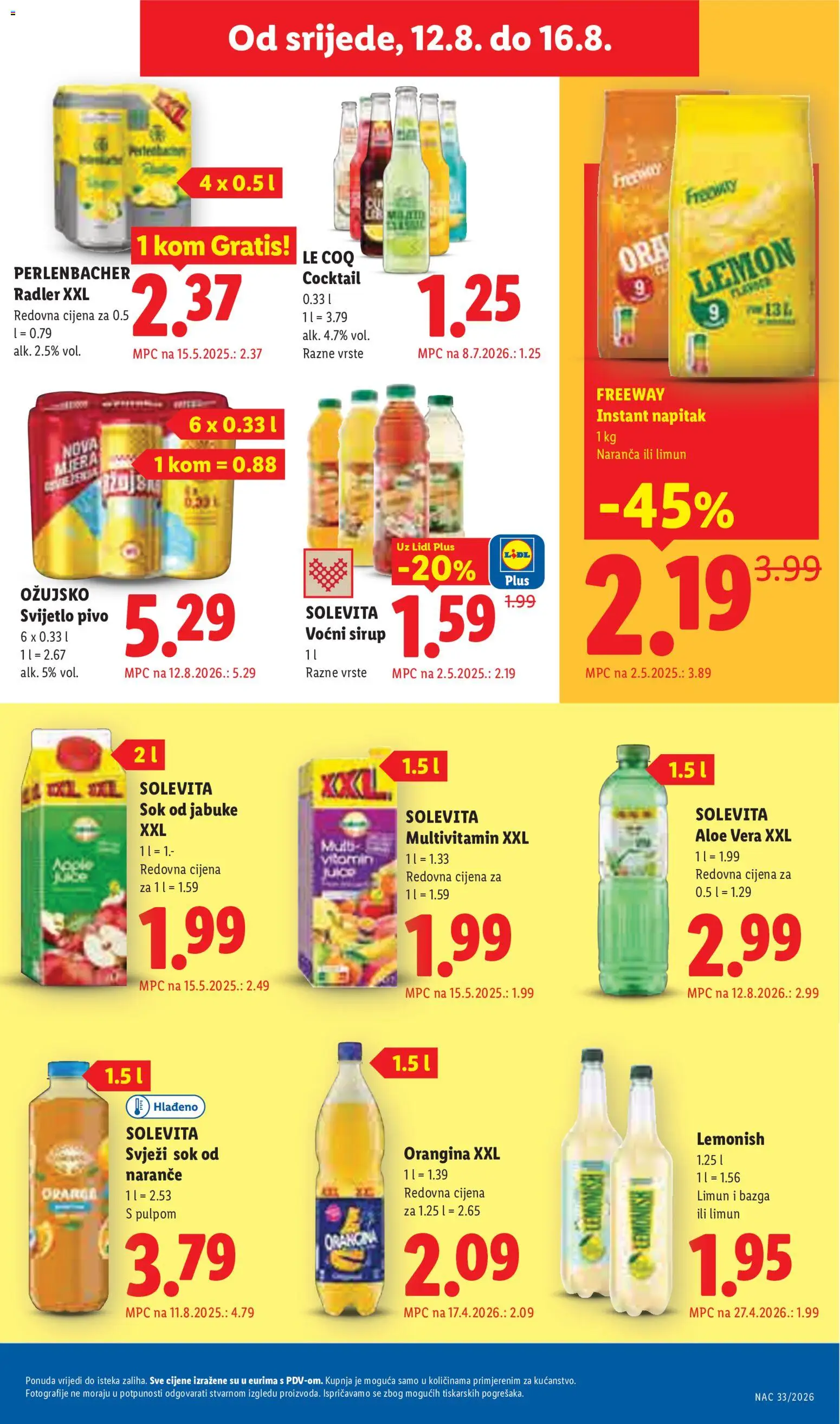 Lidl katalog | vrijedi od 10.08.2026 | Stranica: 63