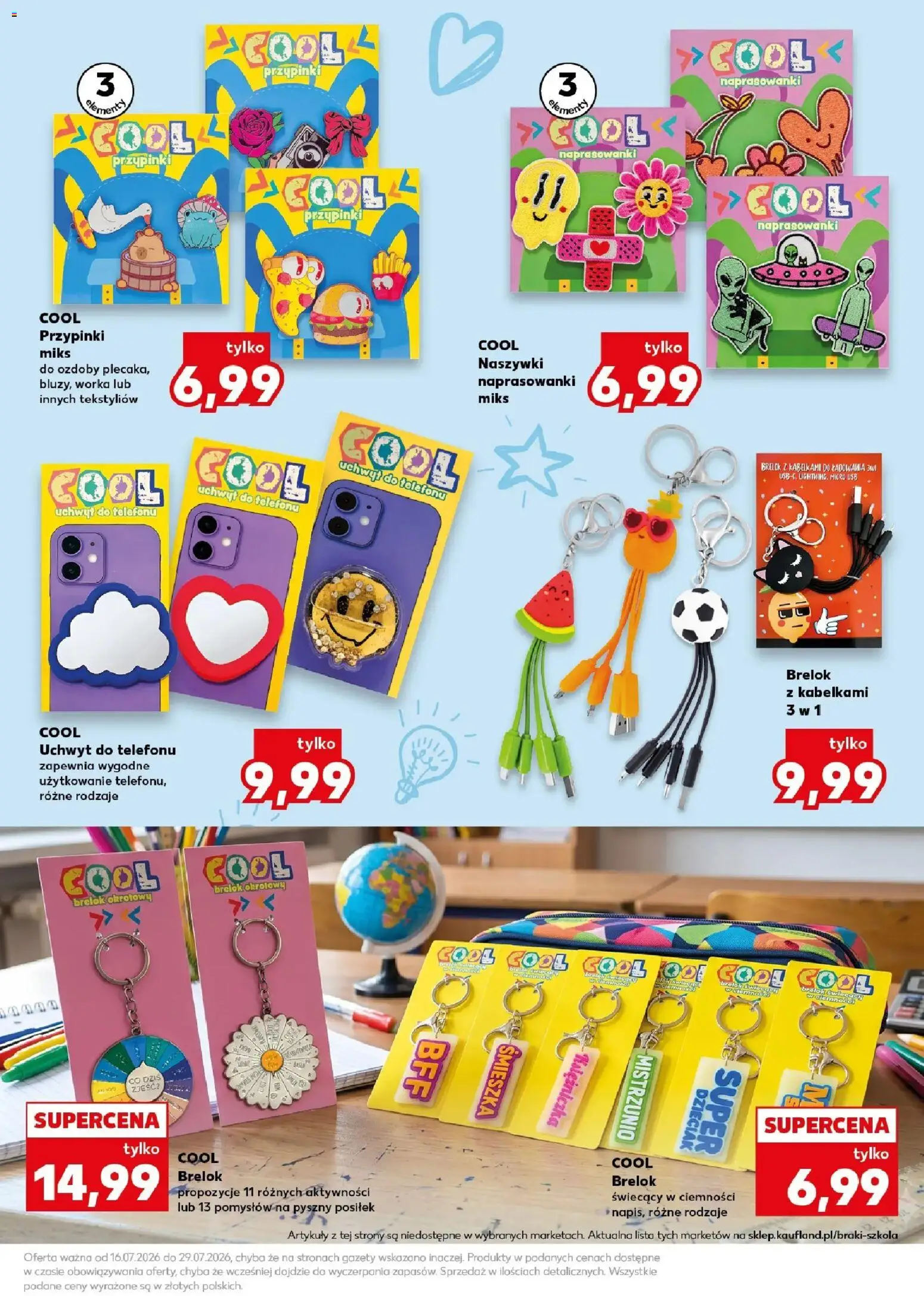 Kaufland gazetka - Katalog artykułów szkolnych od 16.07.2026 | Strona: 25 | Produkty: USB, Gazety