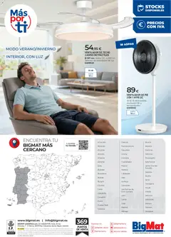 Vista previa BigMat - Climatización 2026 válido desde el 25/05/2026 | Página: 18 | Productos: Granada, Ventilador, Ventilador de pie
