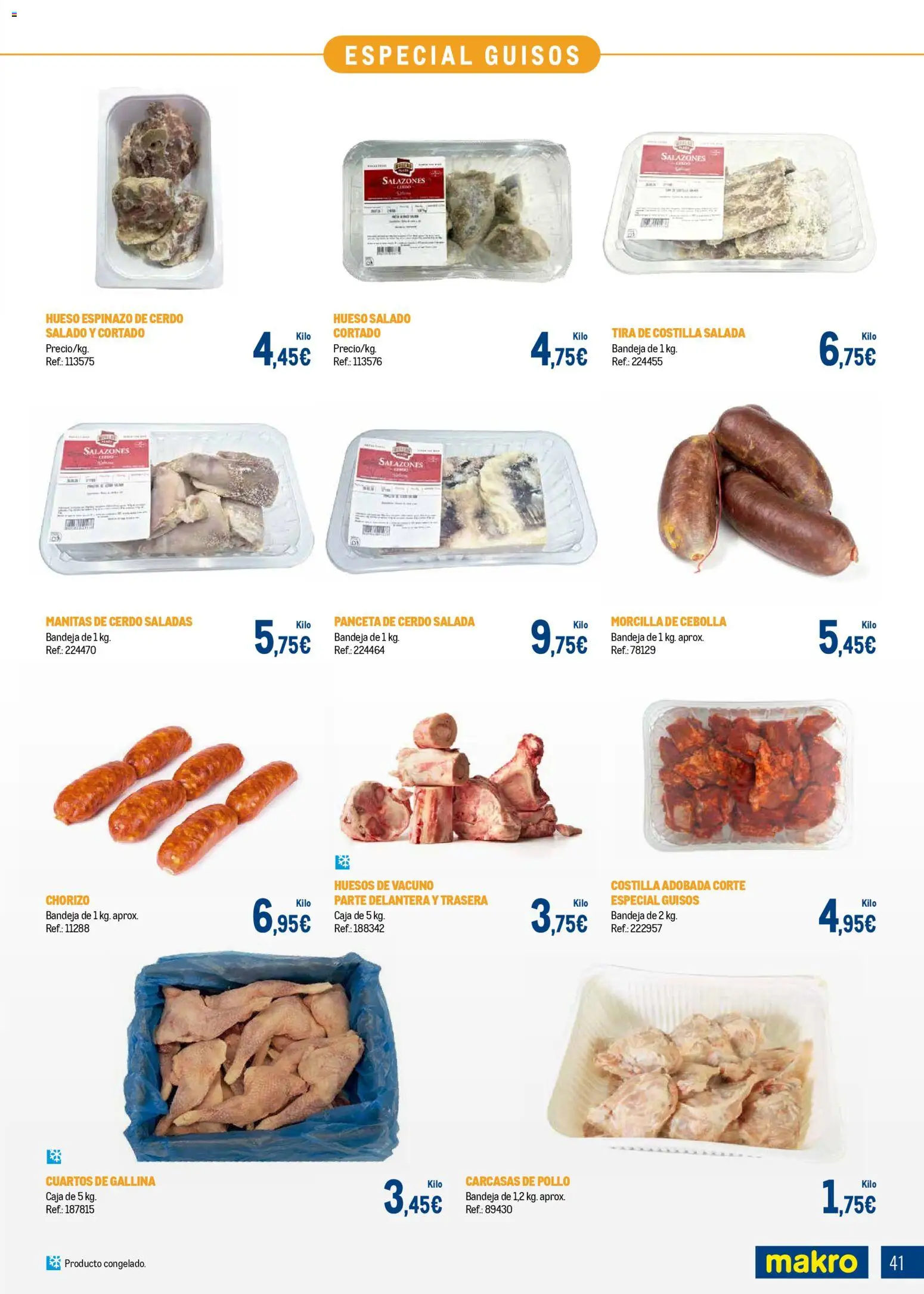 Makro - Expertos en carnes │ válido desde el 09.03.2026 | Página: 41 | Productos: Ηλεκτρικός φούρνος, Cerdo, Παγωμένο τσάι, Caja