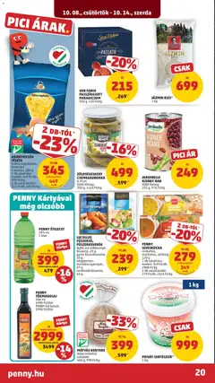 PENNY akciós újság - amely érvényes a következő dátumtól: 2026.10.08. | Oldal: 24
