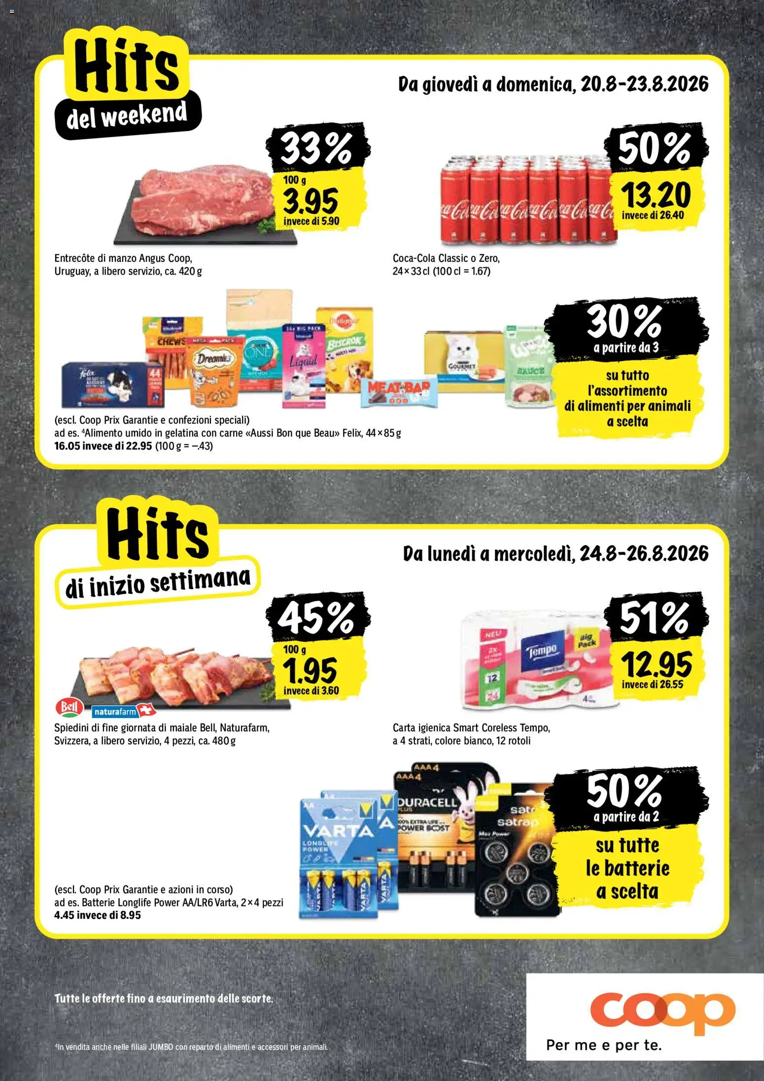 Coop aktionen IT – gültig ab 20.08.2026 | Seite: 20 | Produkte: Batterie