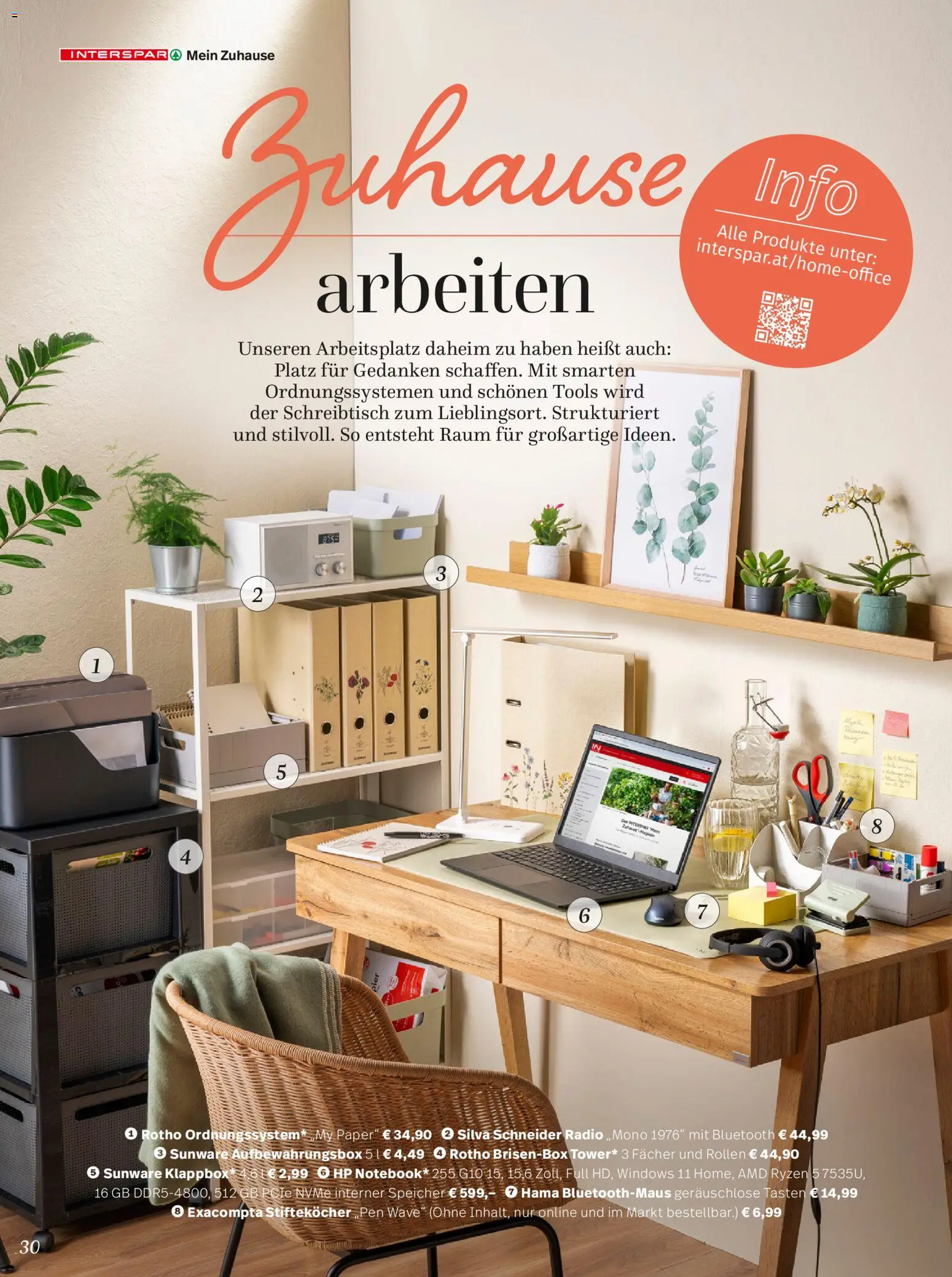 Interspar Mein Zuhause Magazin  gültig ab 07.04.2026 | Seite: 30 | Produkte: Radio