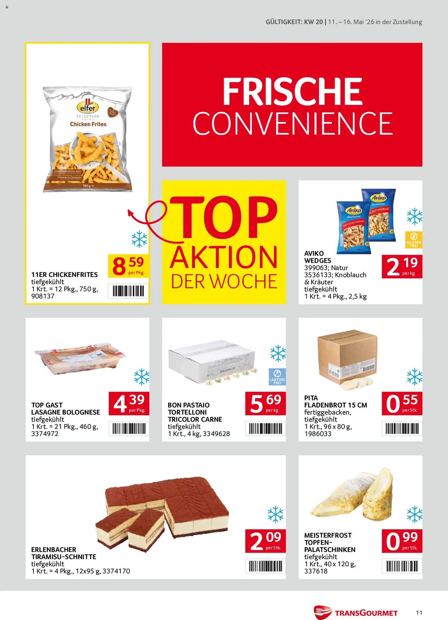 Transgourmet Zustellaktion gültig ab 11.05.2026 | Seite: 11 | Produkte: Knoblauch
