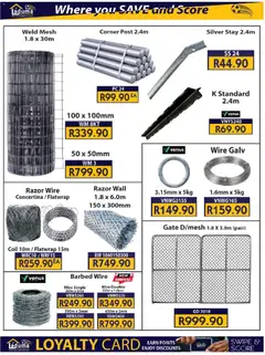 Laduma Hardware specials catalogue – valid from 16/09/2026 | Page: 22 | Products: PC, Gate