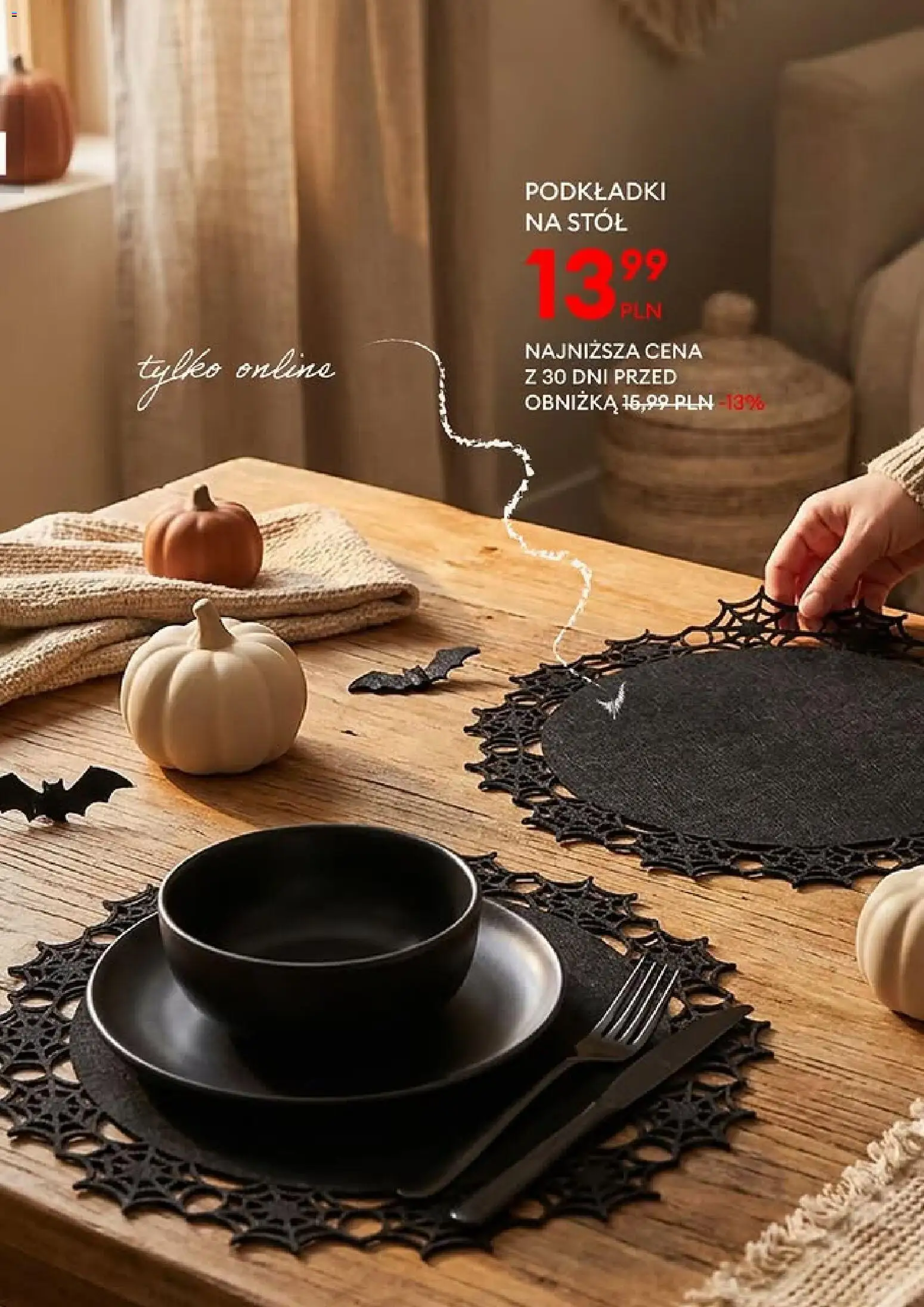 Sinsay gazetka od 28.10.2026 | Strona: 8 | Produkty: Podkładki na stół, Stół