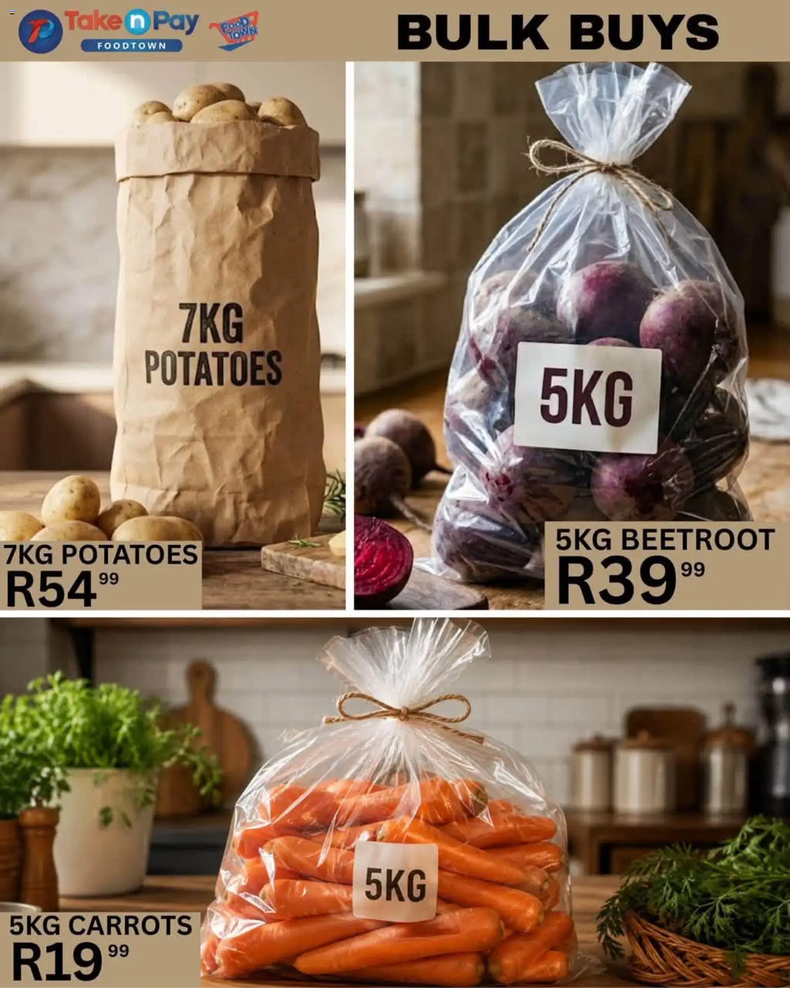 New Take n Pay catalogue – valid from 11/09/2026 | Page: 23 | Products: Carrots, Potatoes