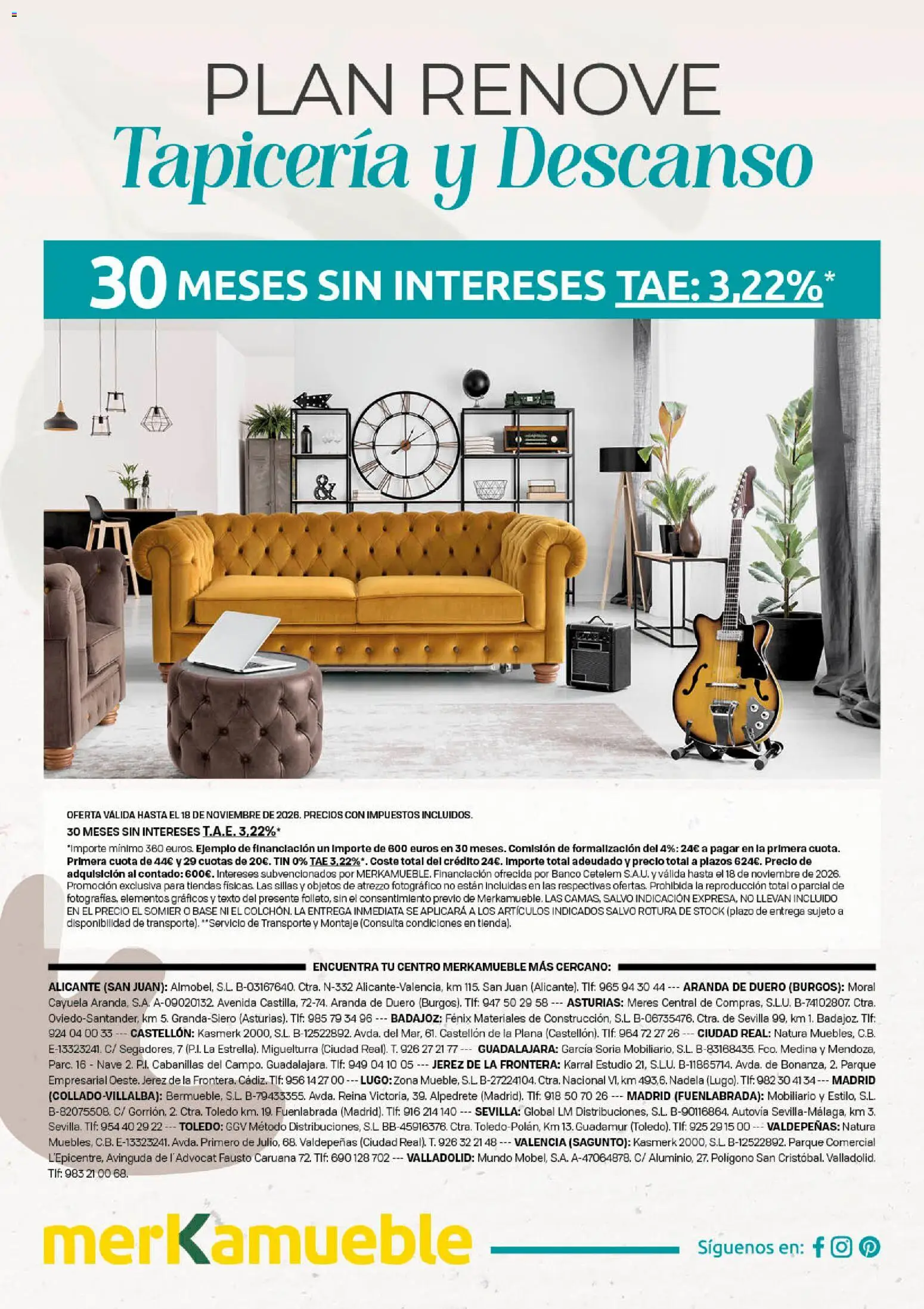 Merkamueble folleto │ válido desde el 29/10/2026 | Página: 30