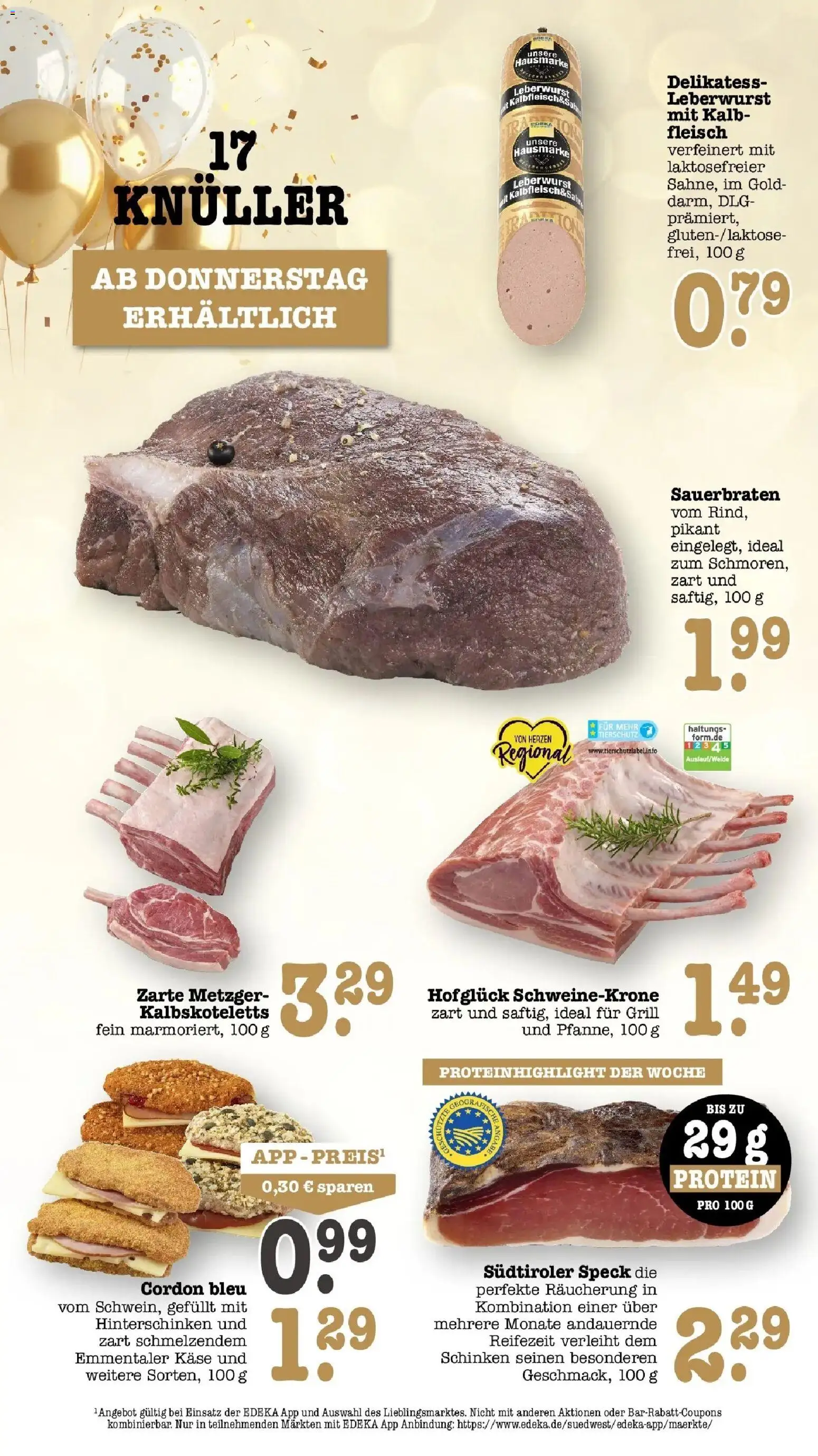Edeka Prospekt Offenbach (ab 05.10.2026) » Angebote Online | Seite: 74 | Produkte: Grill, Käse, Schinken, Fleisch