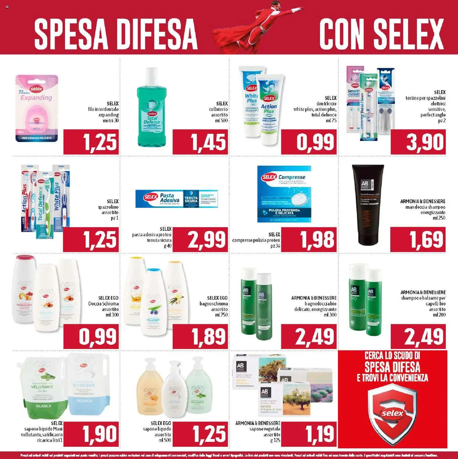 Volantino Famila del 01.02.2026 | Pagina: 20 | Prodotti: Balsamo, Sapone, Dentifricio, Spazzolino