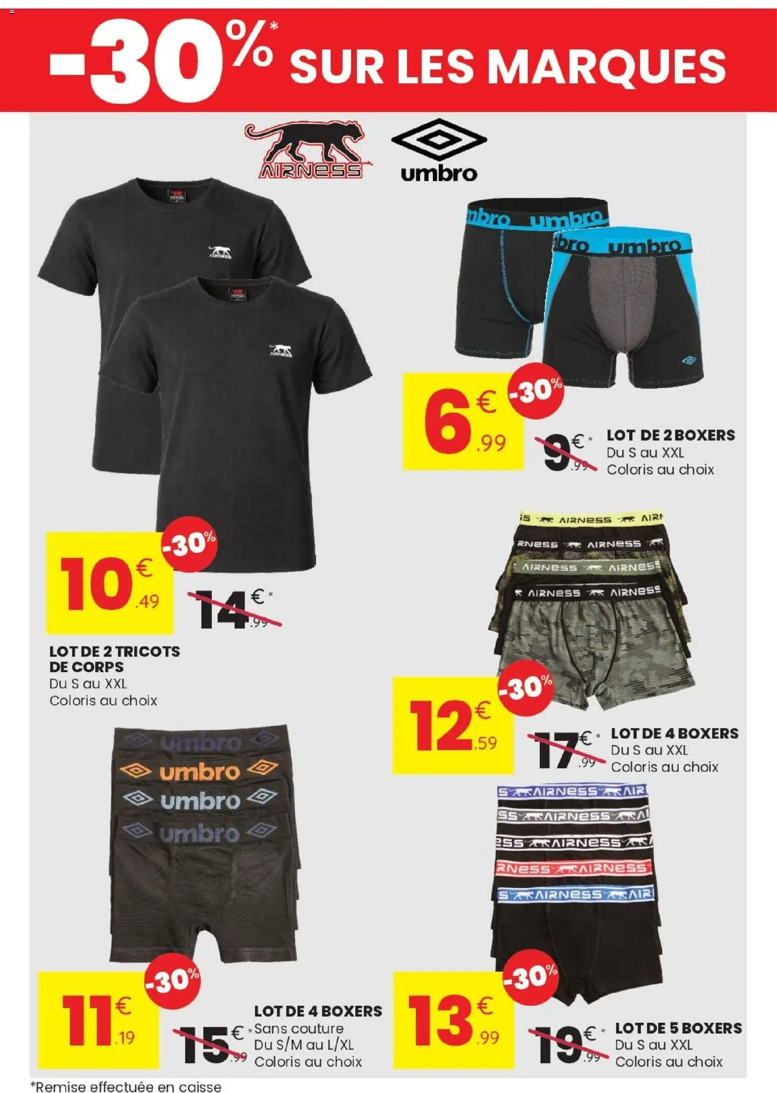 {H1} | Page: 16 | Produits: Boxers, Couture