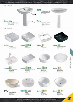Pré-visualização Leroy Merlin Catálogo Pro válido de 09/06/2026 | Página: 245 | Produtos: Louça, Lavatório, Banho